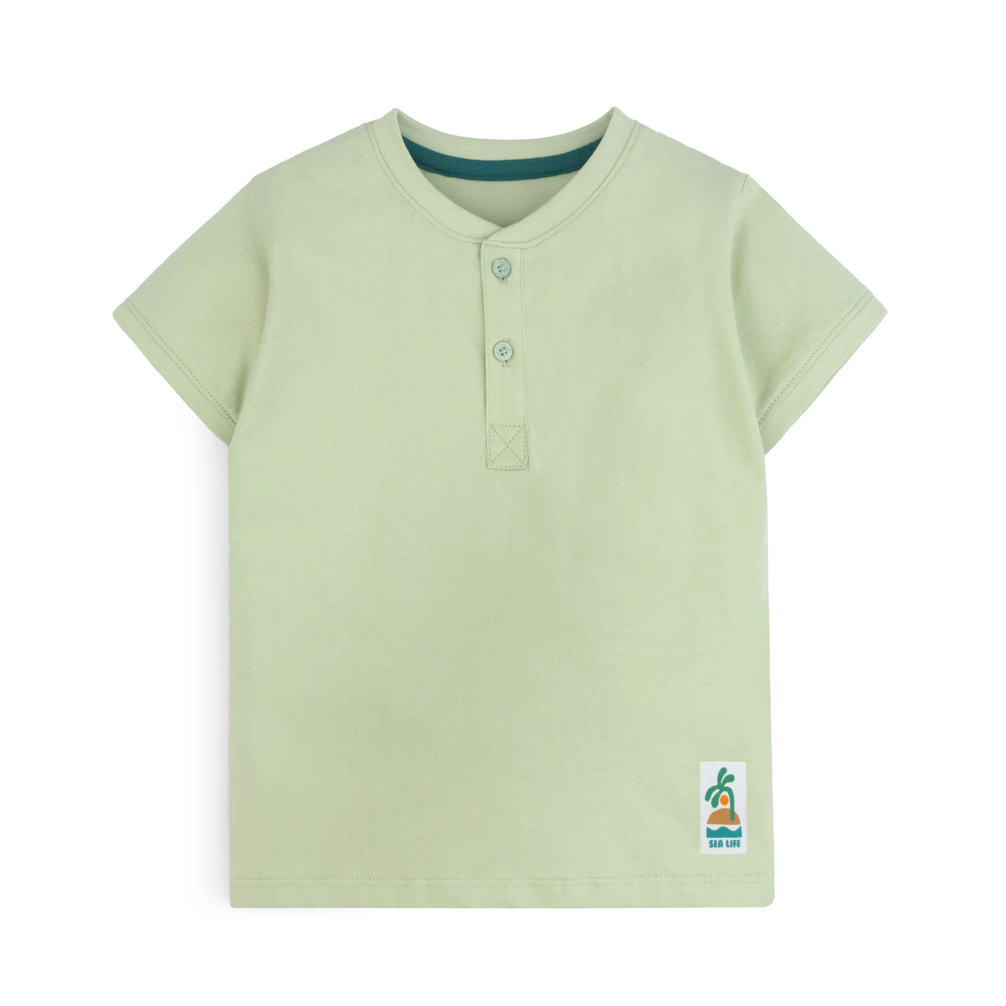 Mint Green Henley