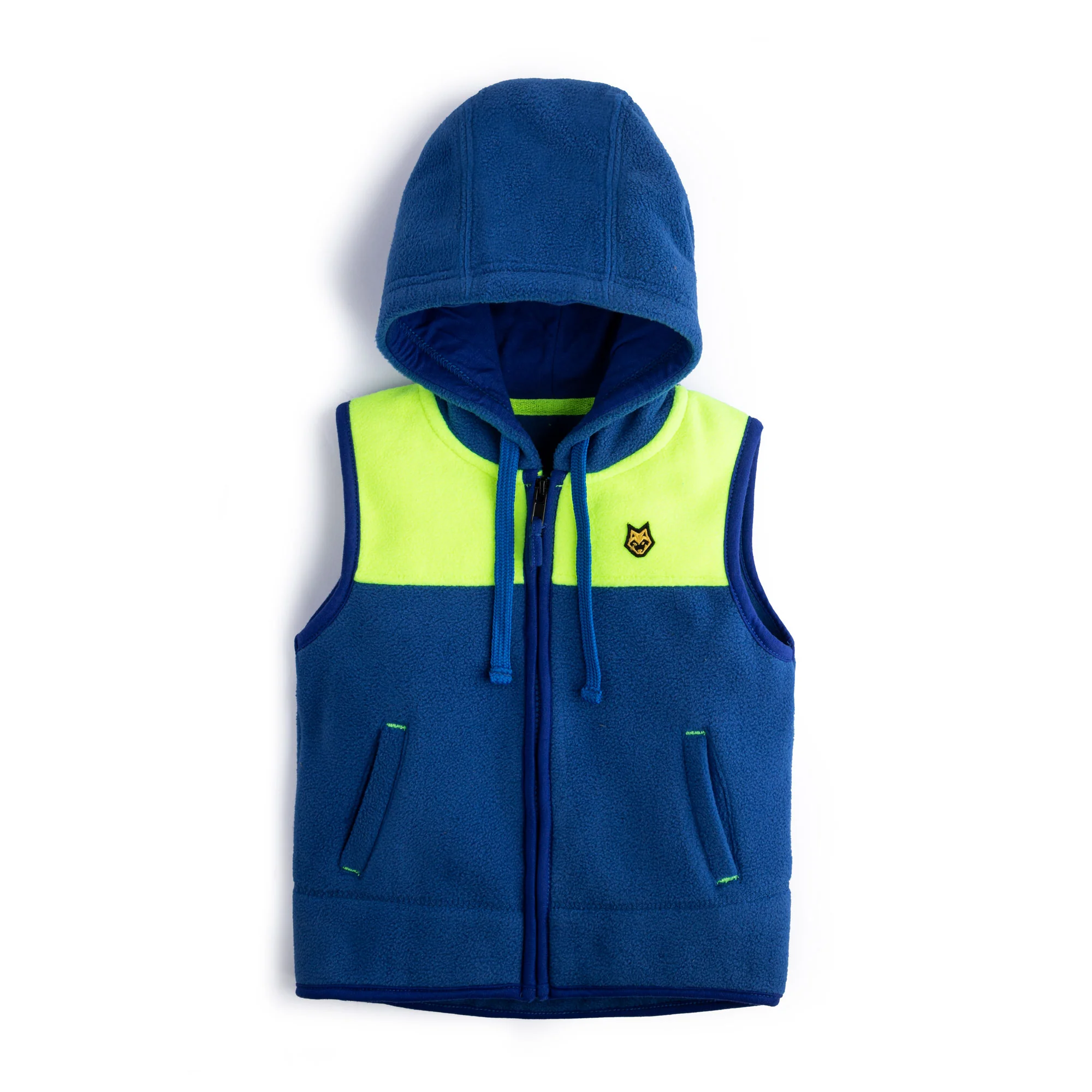 Azure Hooded Vest