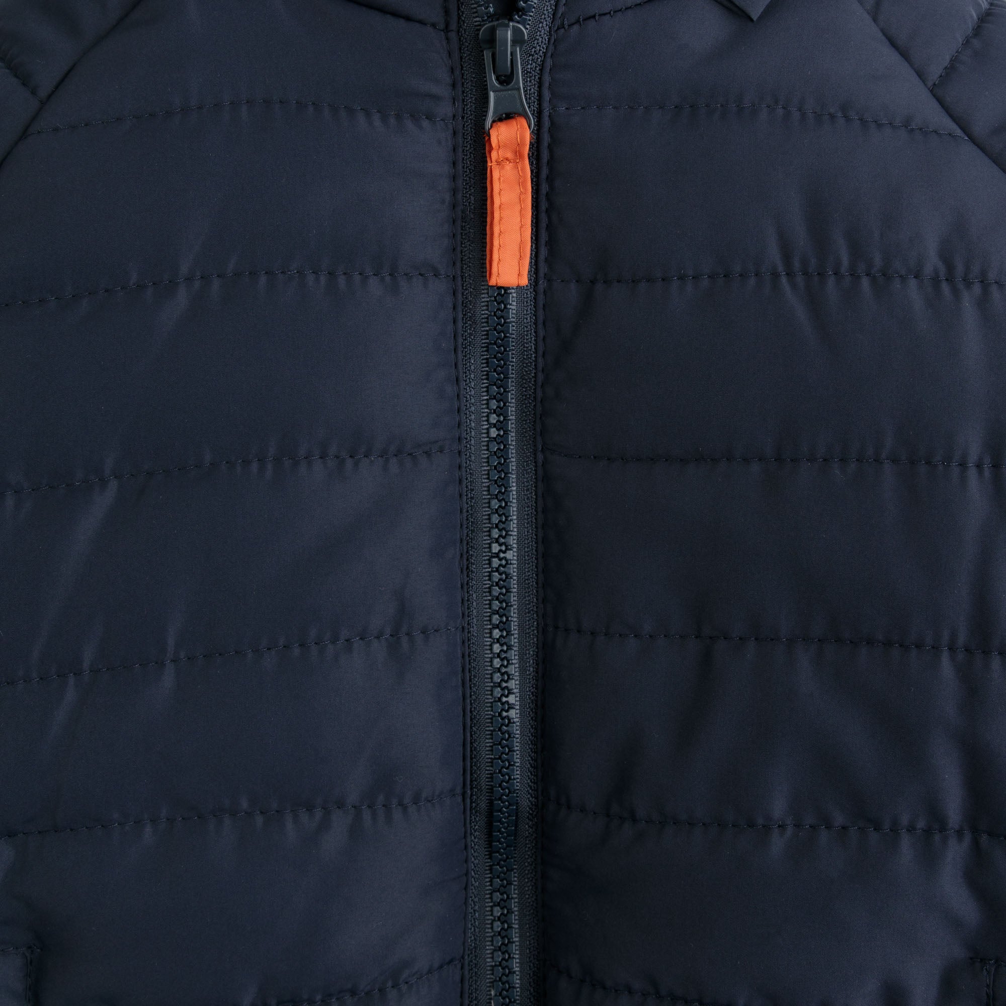 Midnight Blue Zip-up Puffer - Image 2