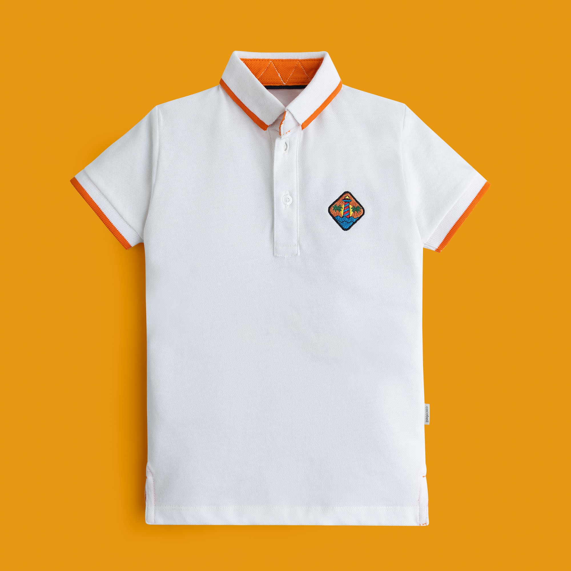 White Pop Polo