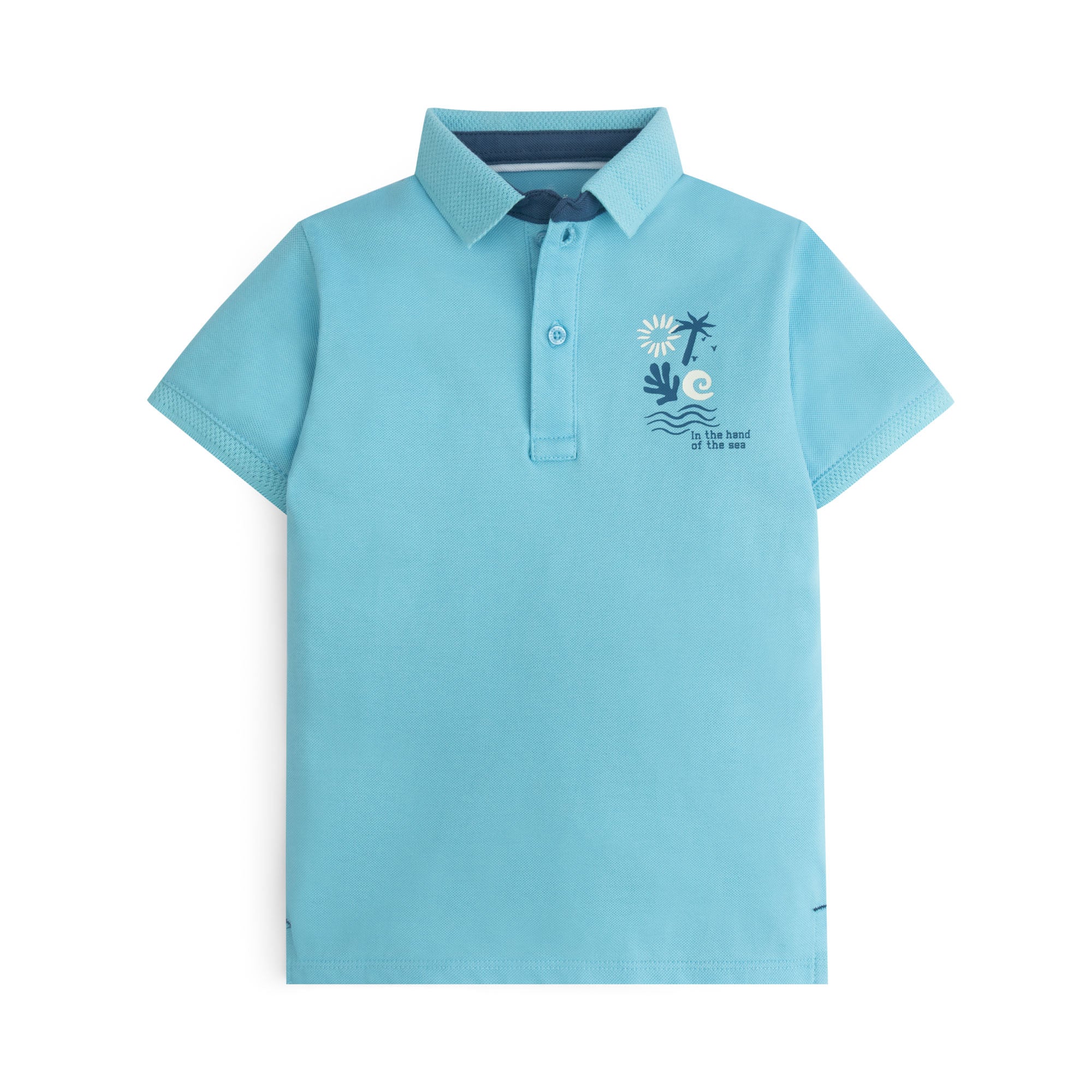 Aqua Blue Polo