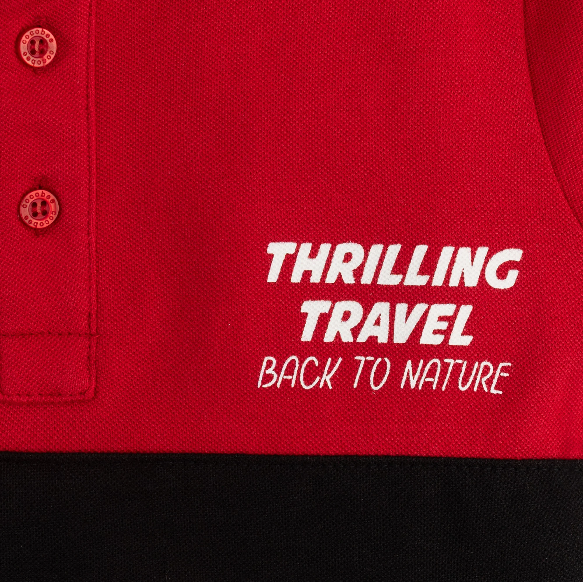 Voyager Block-Stripe Polo - Image 2
