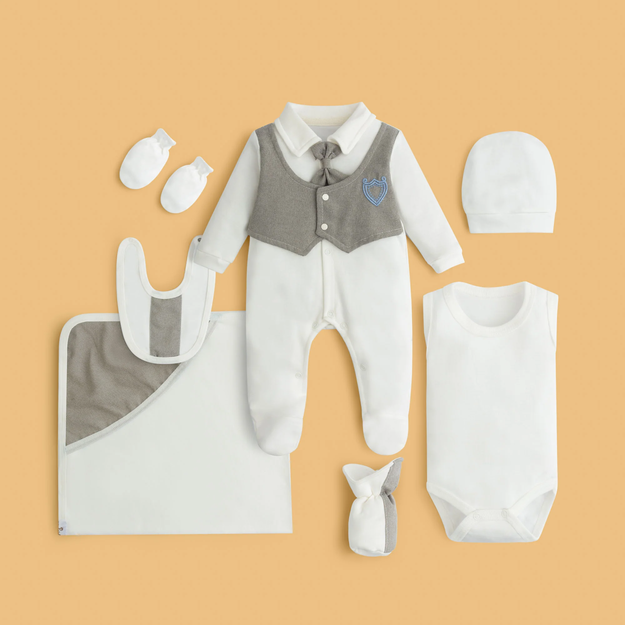Dapper Romper Baby Set