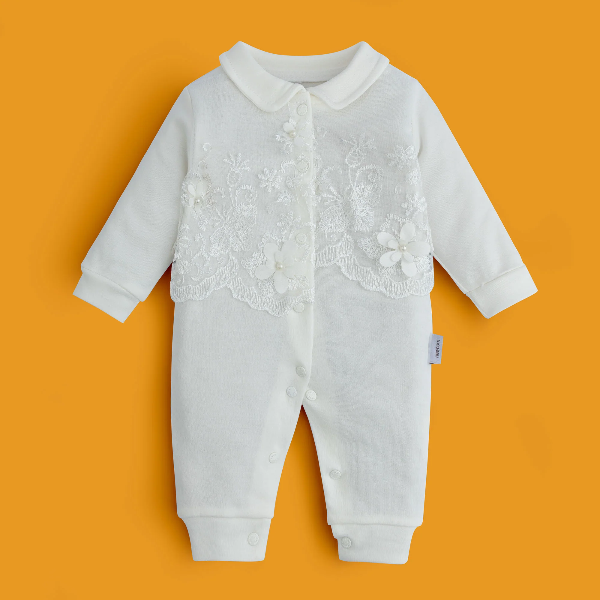 Frosty White Romper Set - Image 3