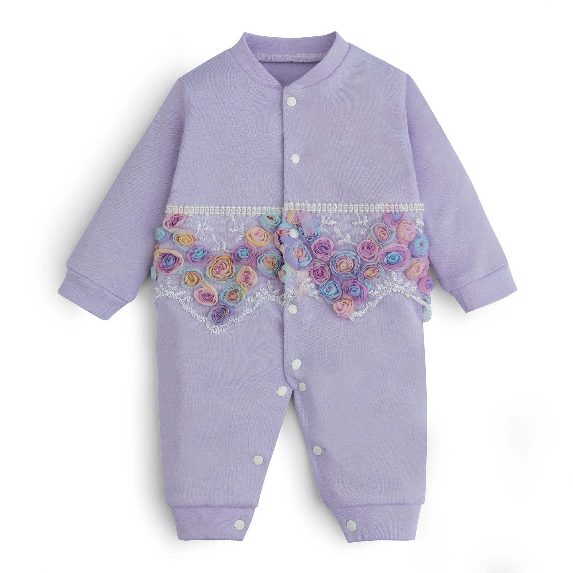 Floral Petal Infant Romper Pack - Image 3
