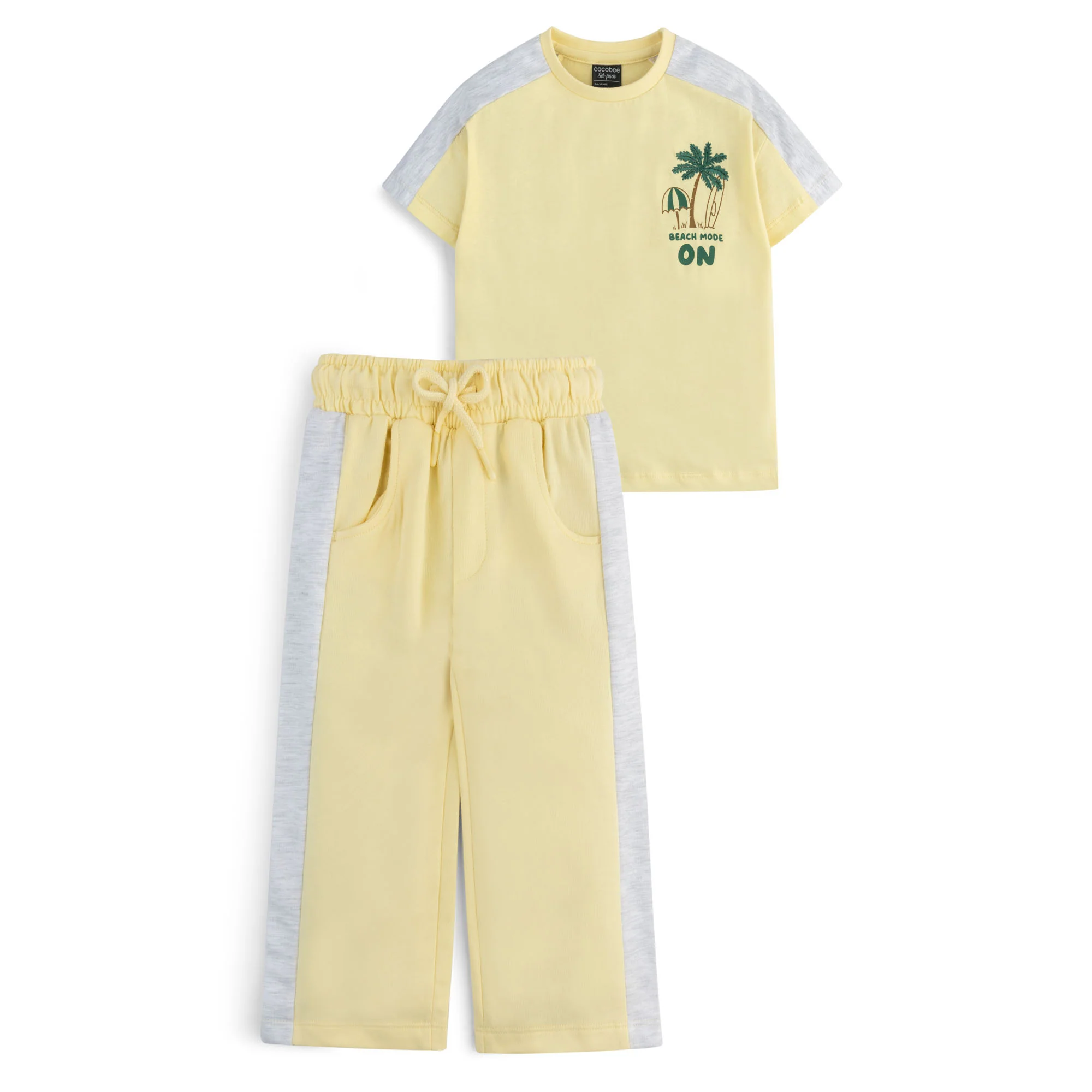 Sunshine Yellow Graphic Co-Ord Set