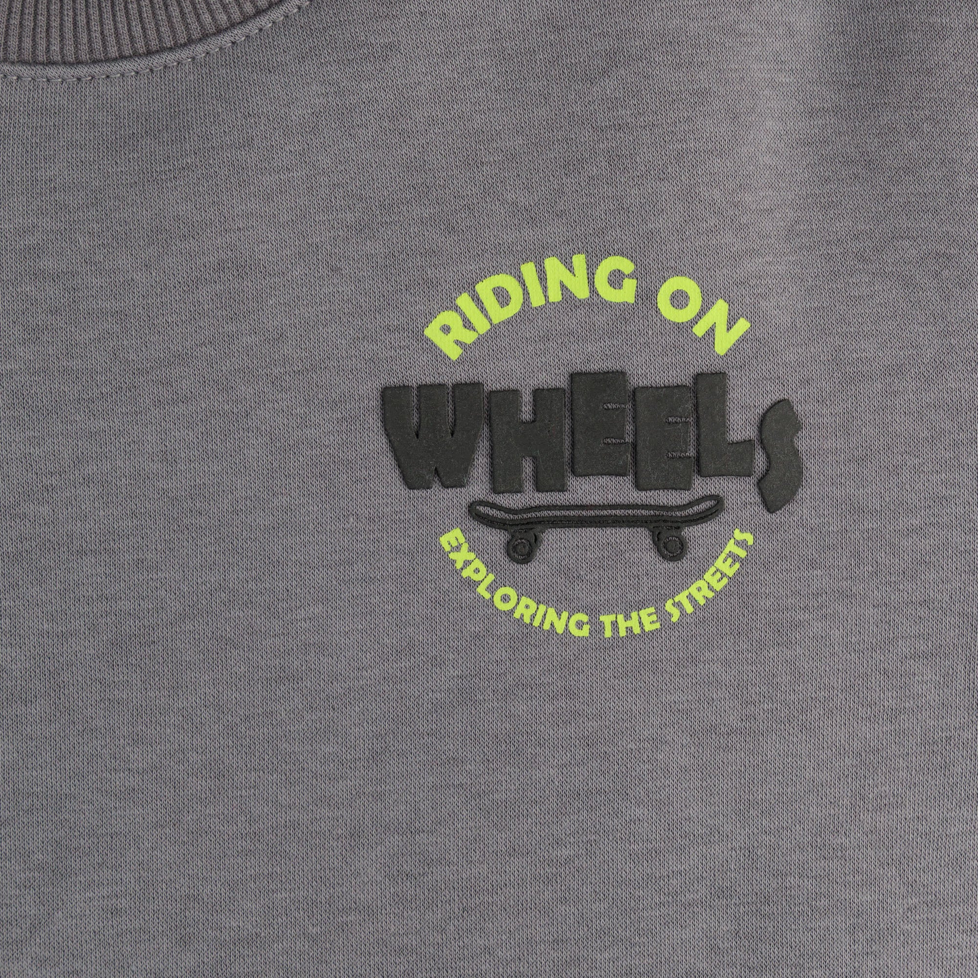 Charcoal Street Rider Sweatshirt - Image 2