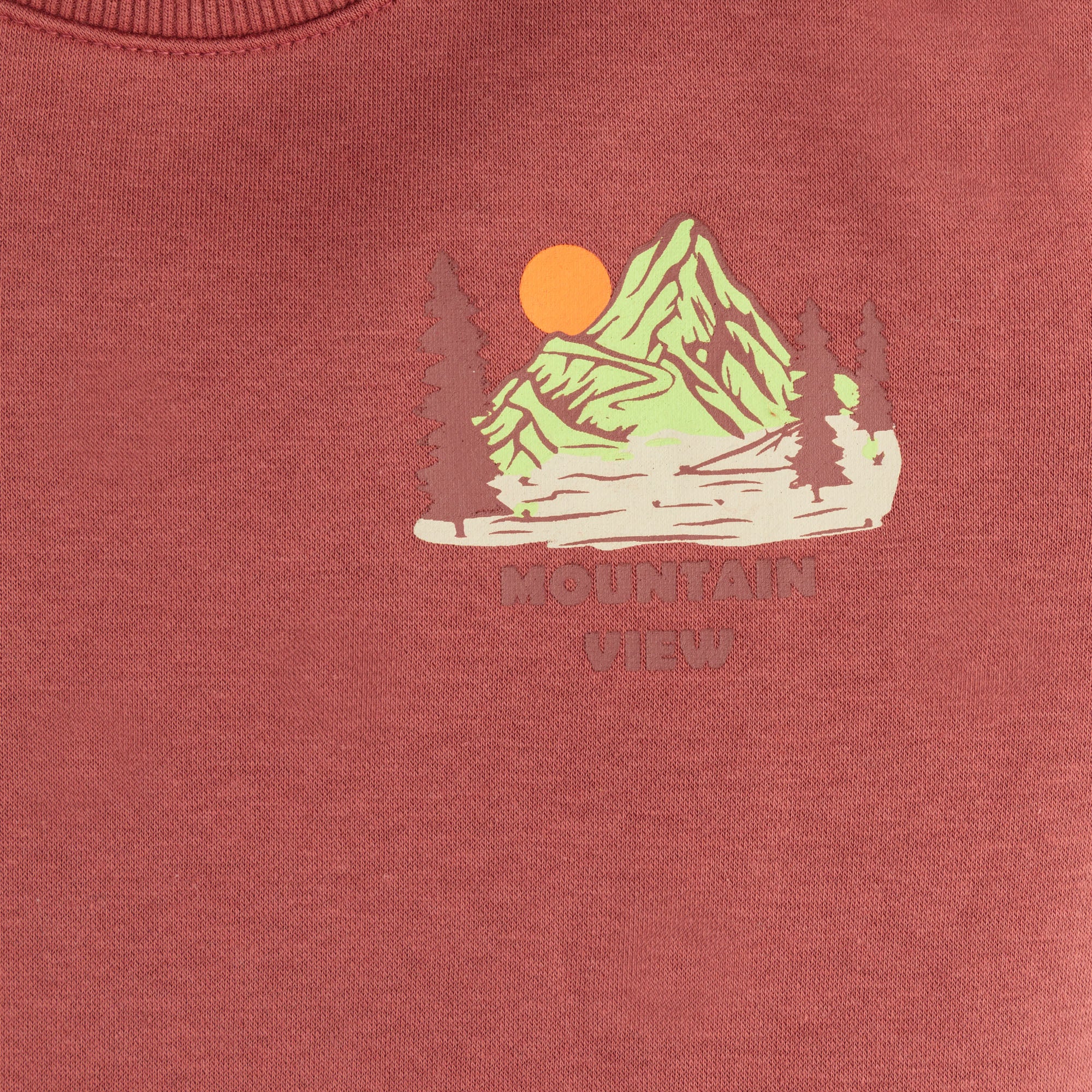 Dusty Pink Mountaineer Sweatshirt - Image 3