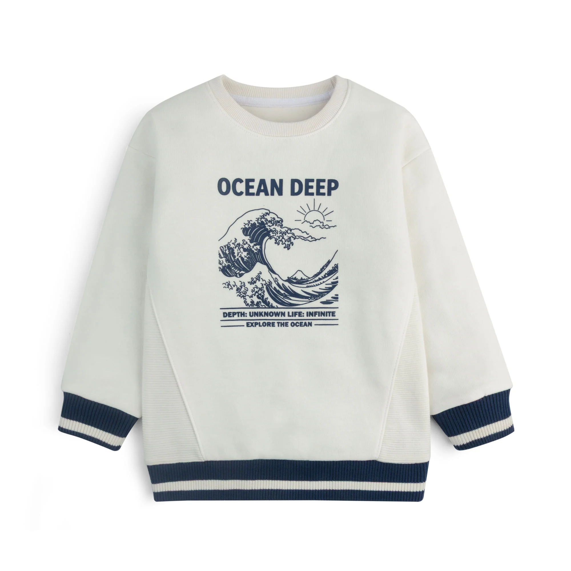Explorer White Sweatshirt