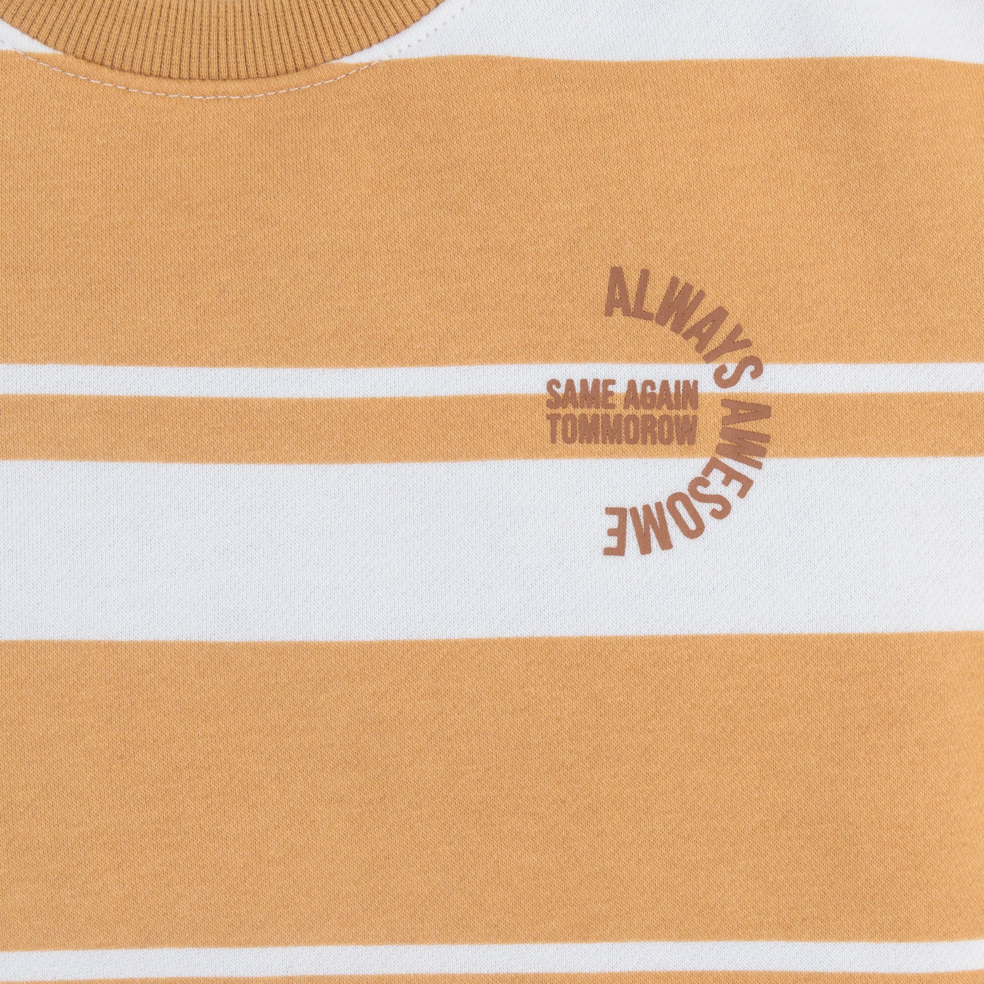 Butterscotch Stripe Sweatshirt - Image 2