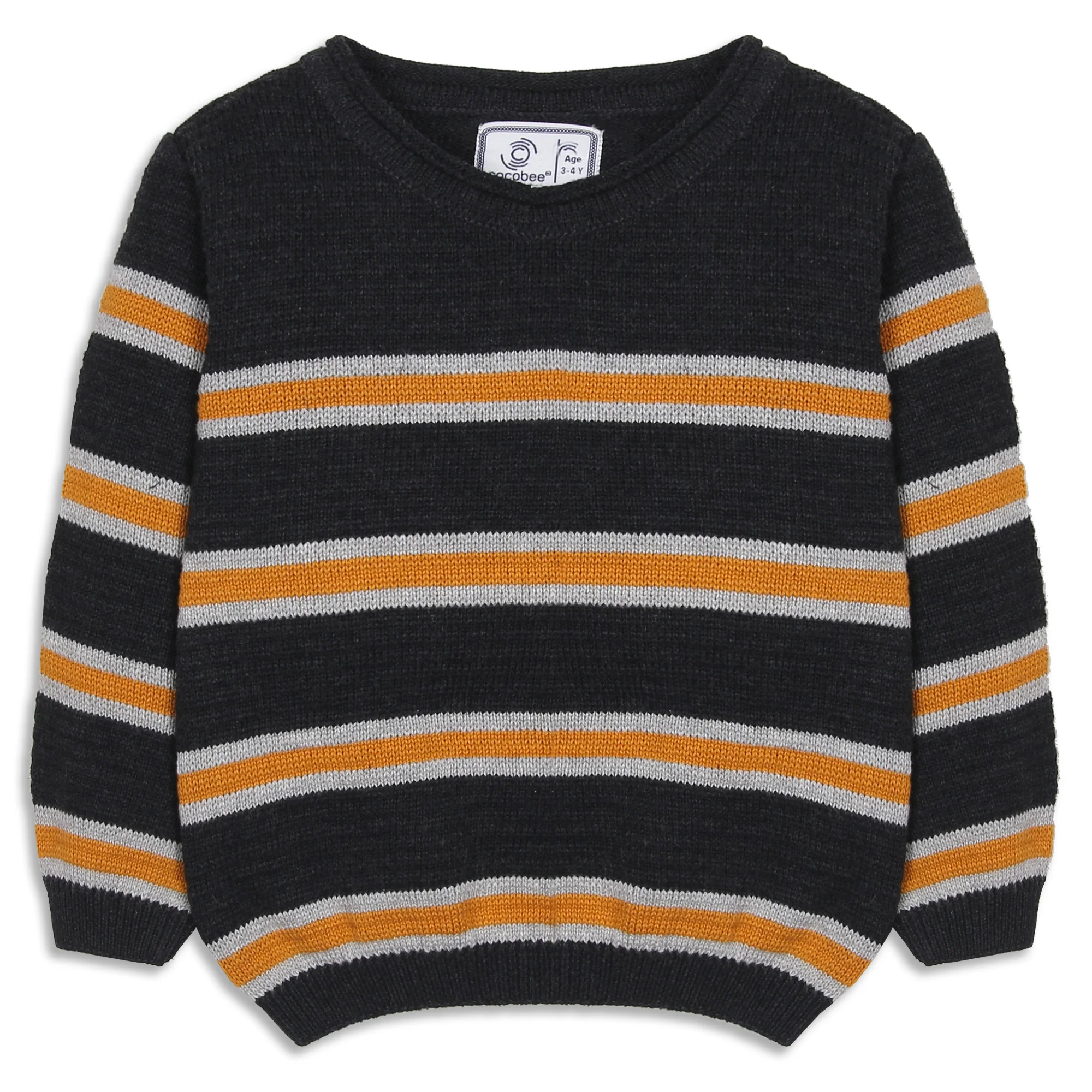 Black Striped Sweater - Image 2