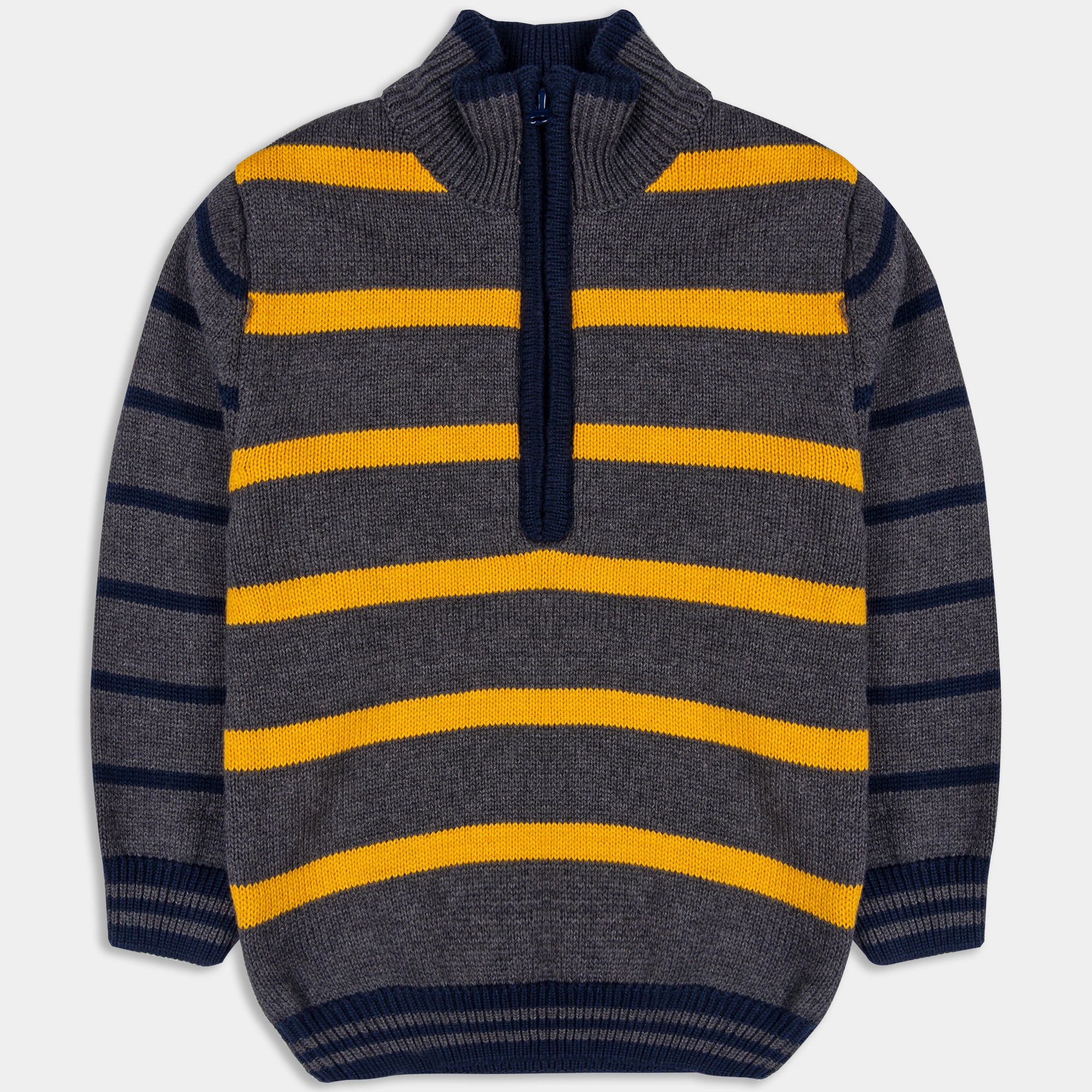 Yellow Striped Sweater