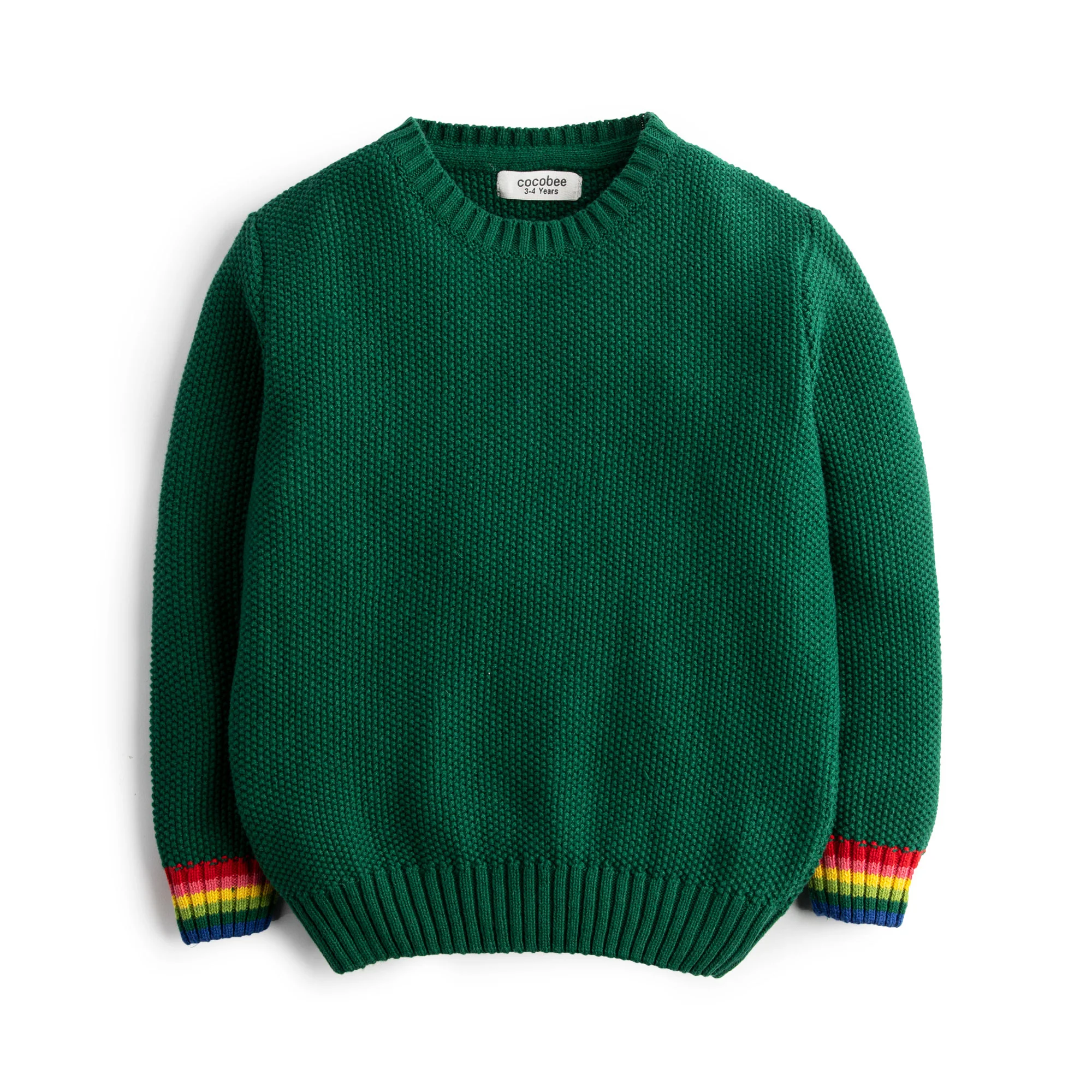 Rainbow Cuff Jumper