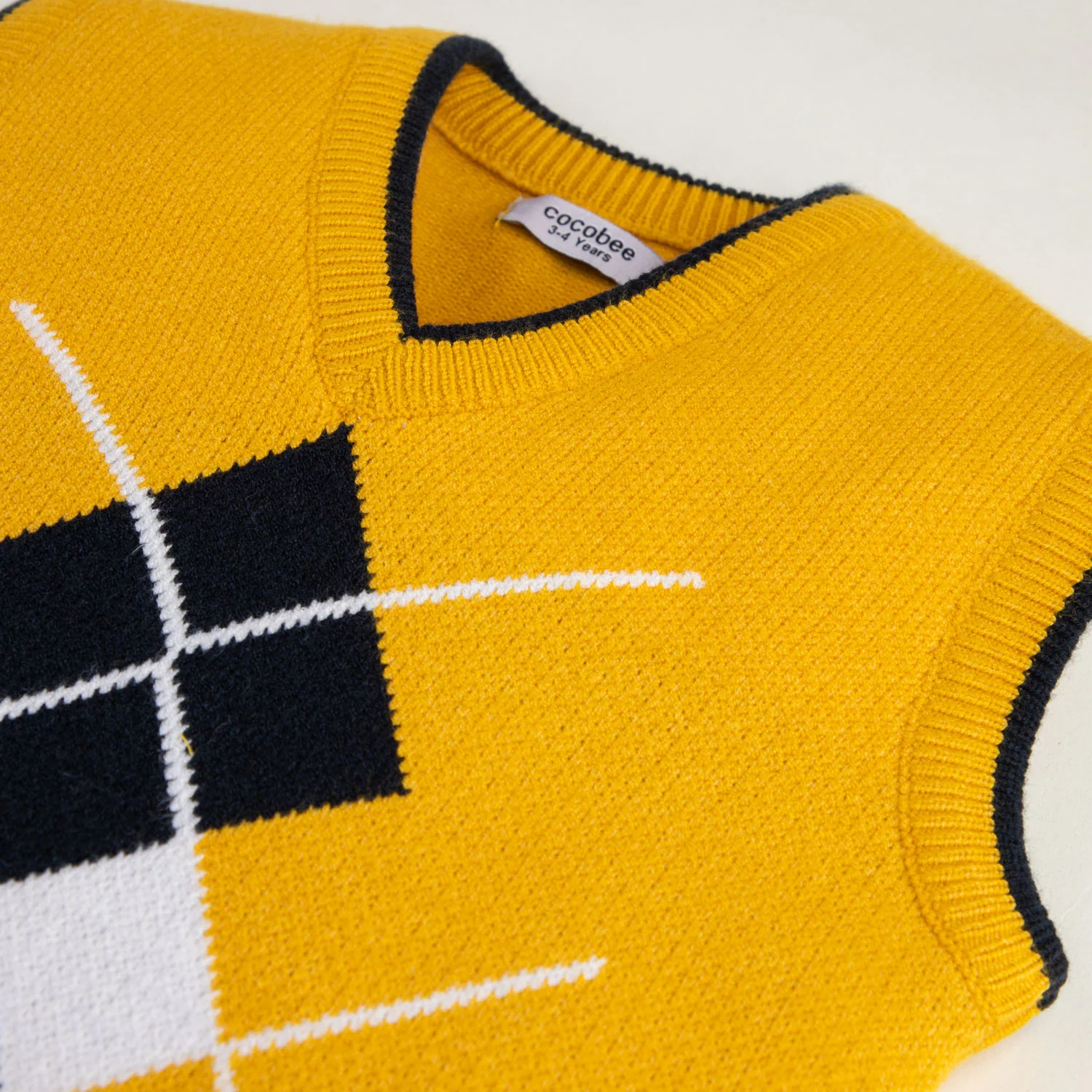 V-neck Knitted Sweater - Image 2