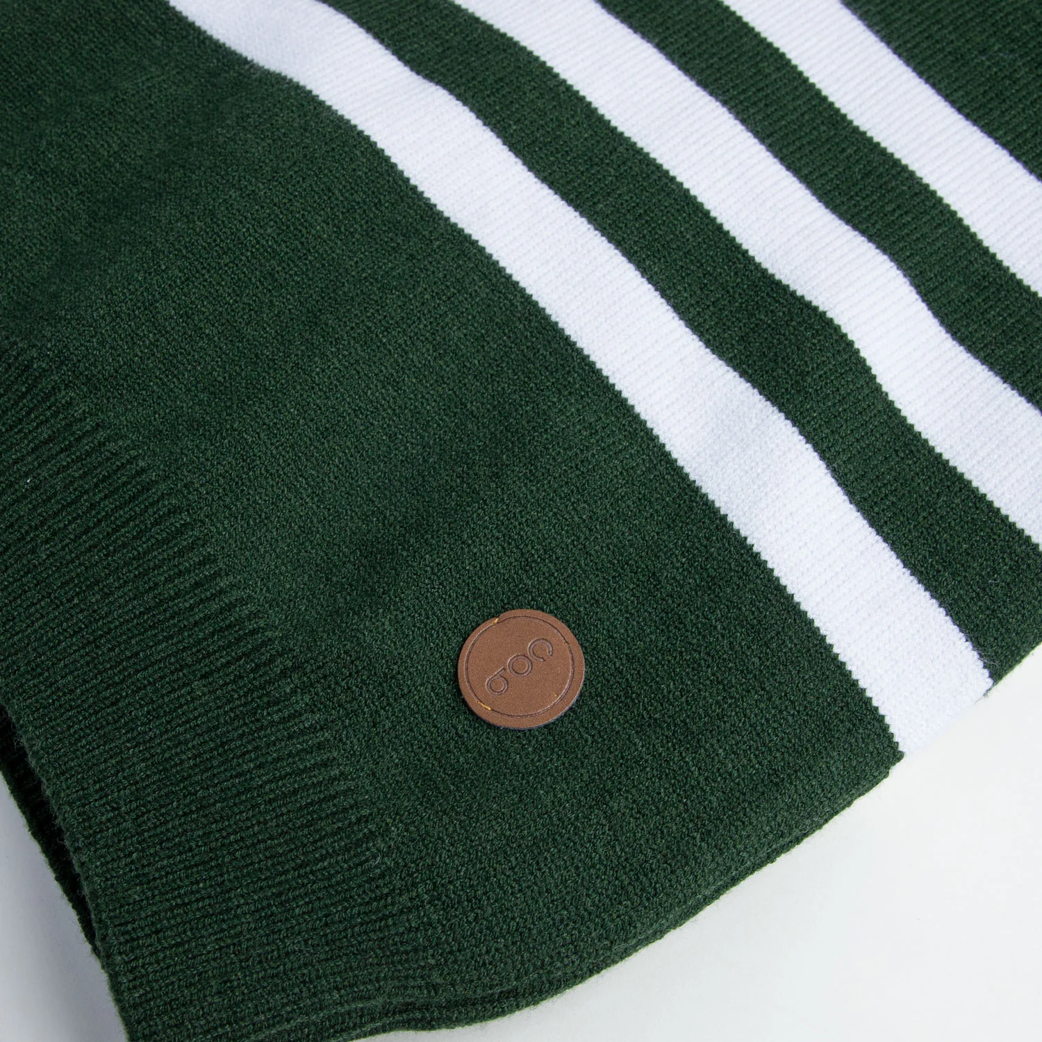 Bold Green Knitted Sweater - Image 2