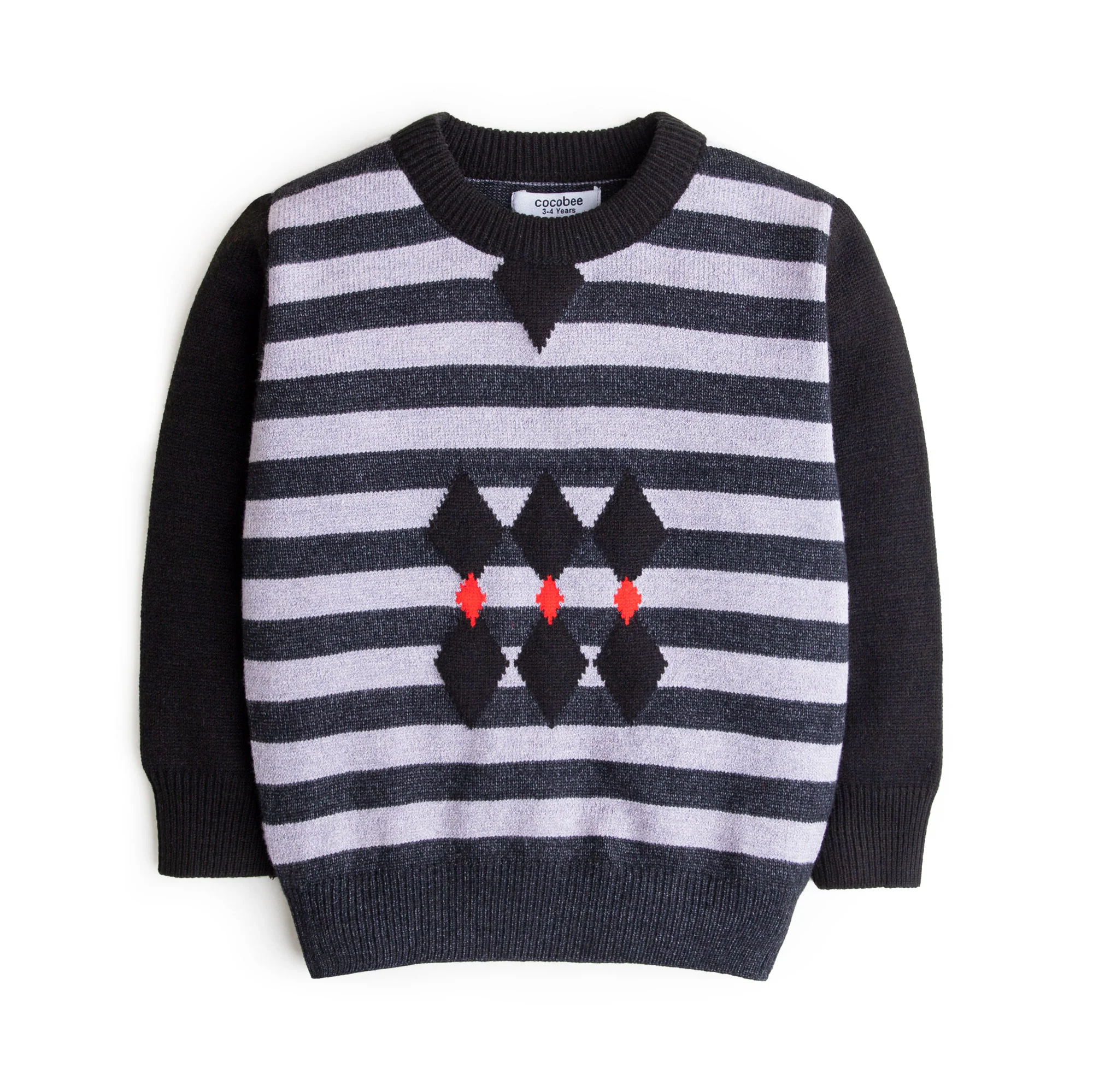 Black Stripper Sweater