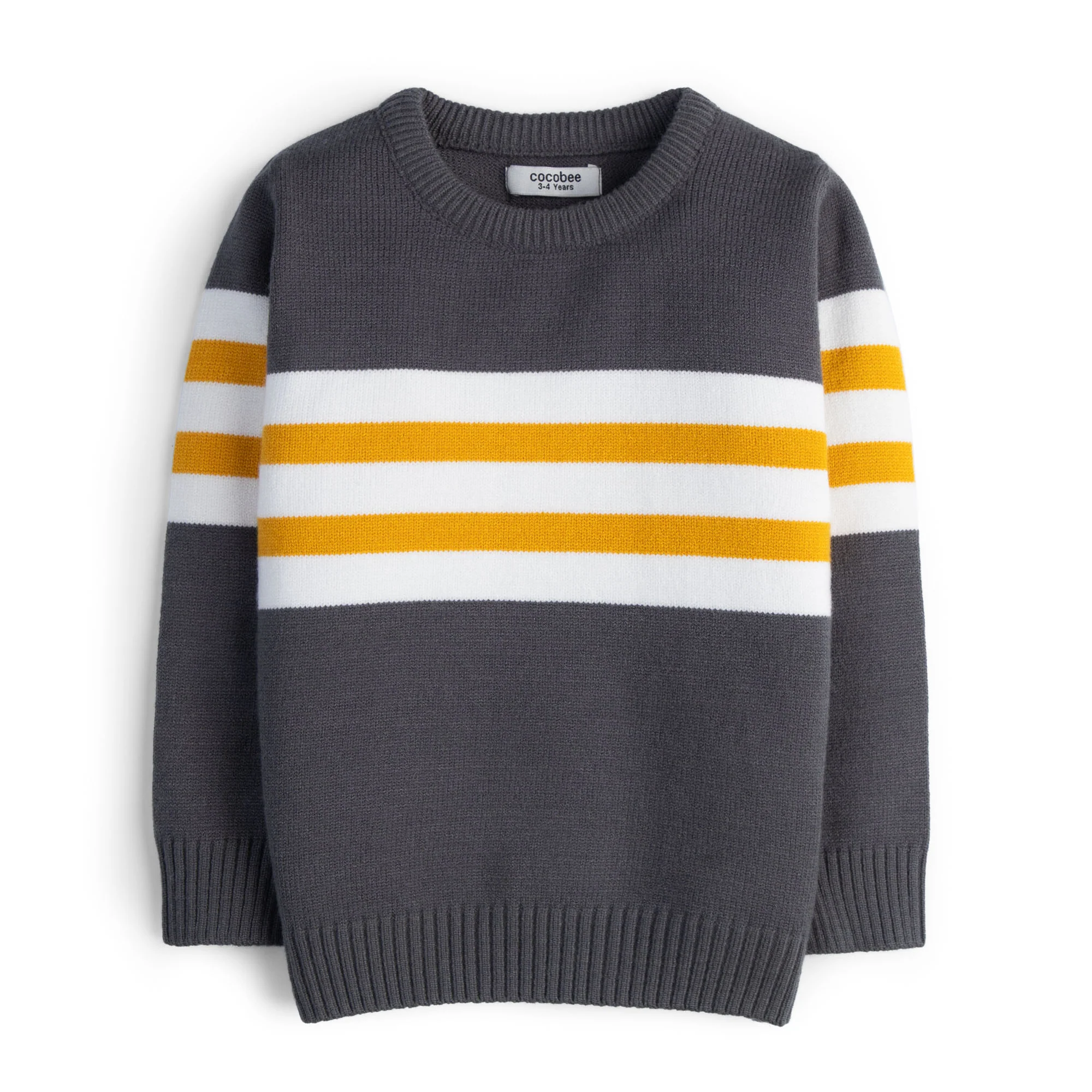 Striping Grey Sweater