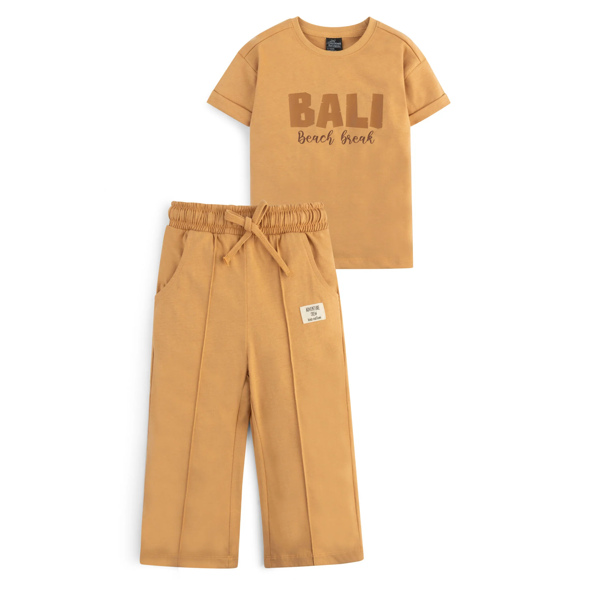 Brown Bali Breeze Co-Ord Set