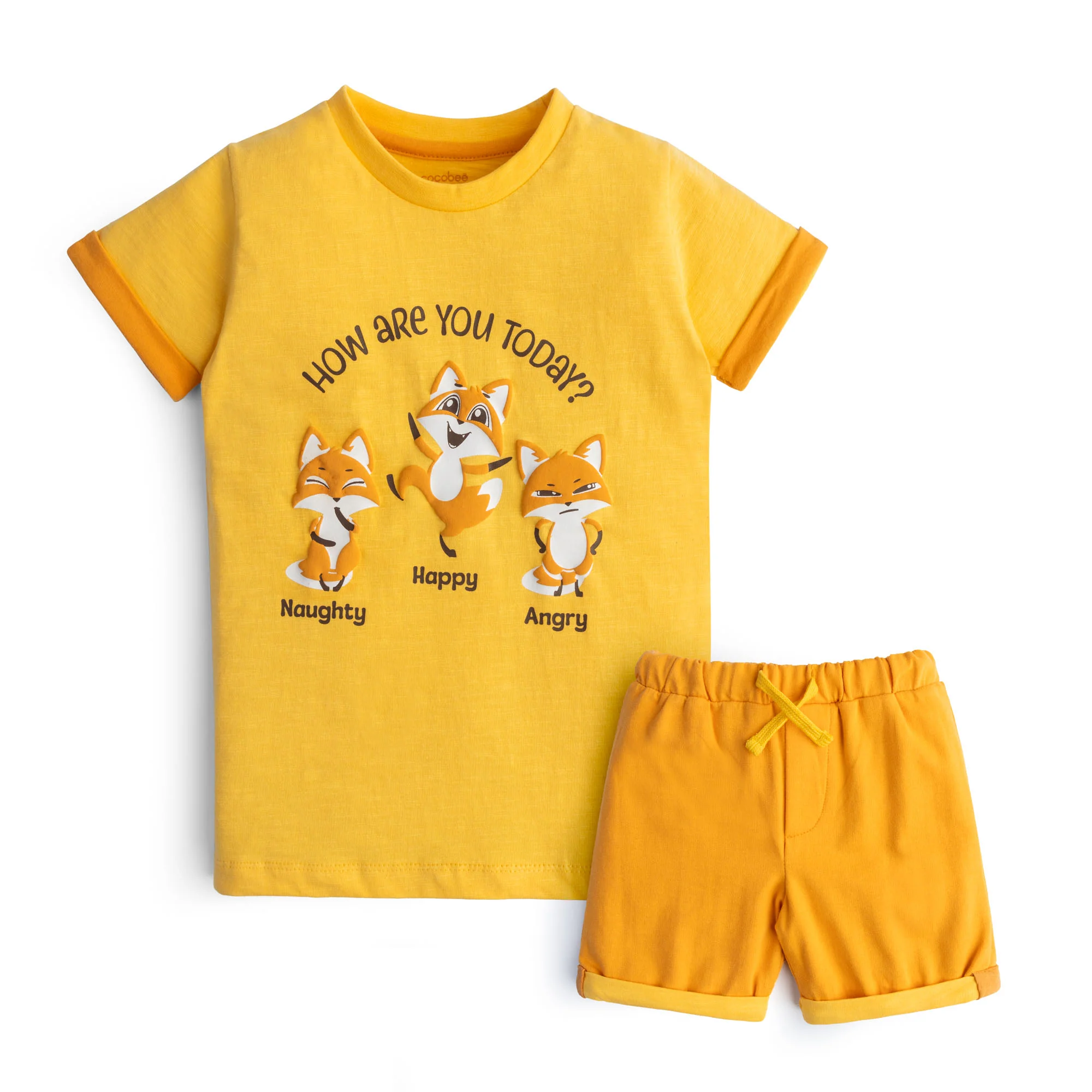Happy Yellow T-shirt Set
