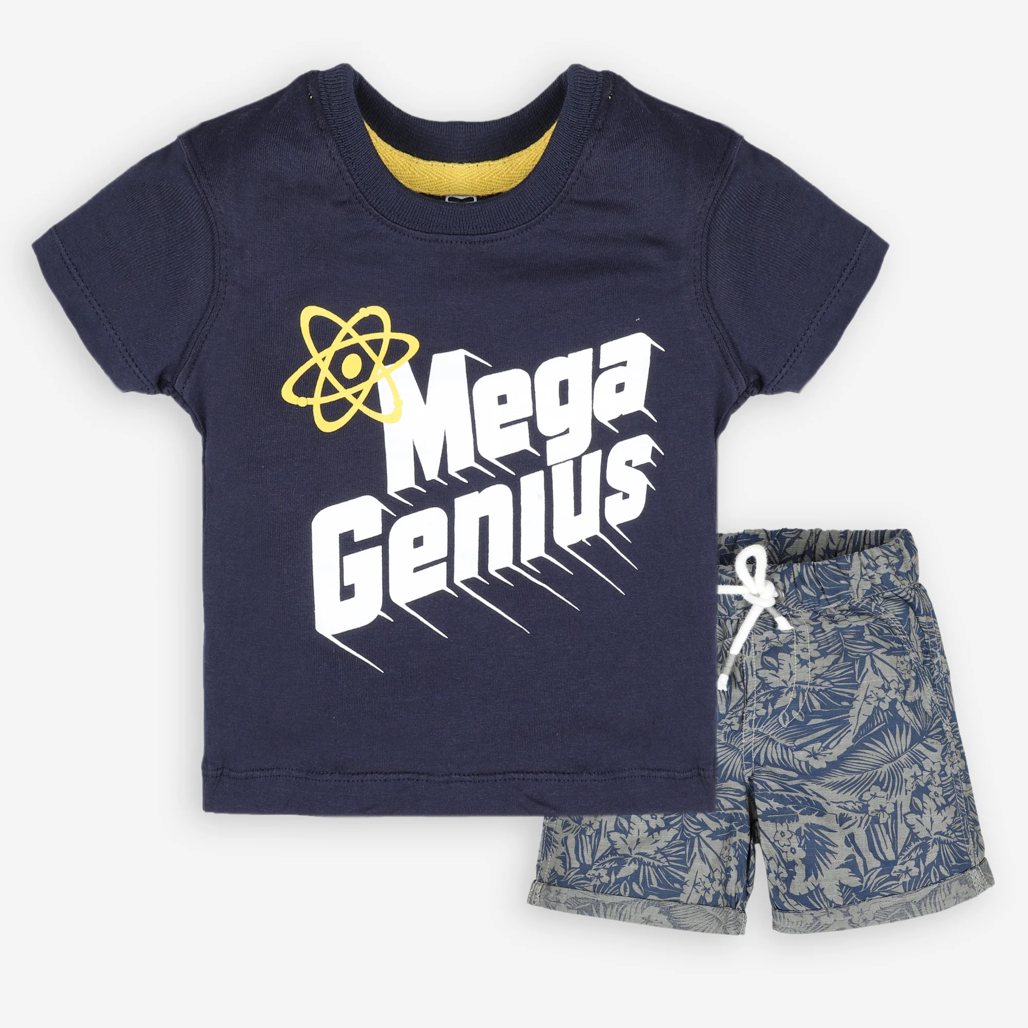 Mega Genius Motif Dress