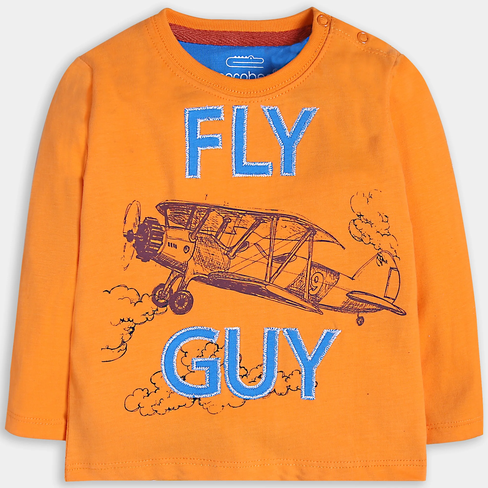 Orange Fly Guy  T Shirt - Image 2