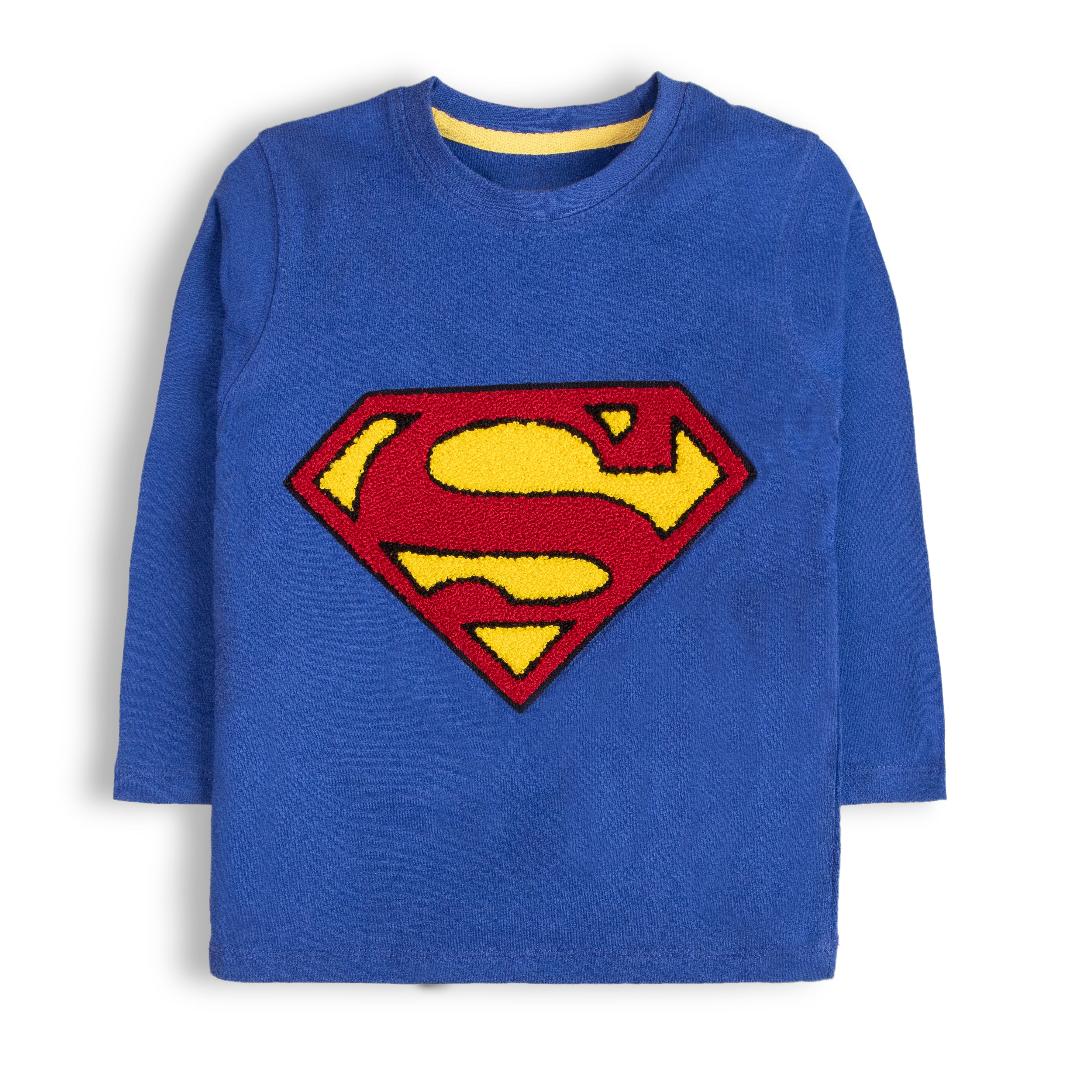 Blue Applique Shirt