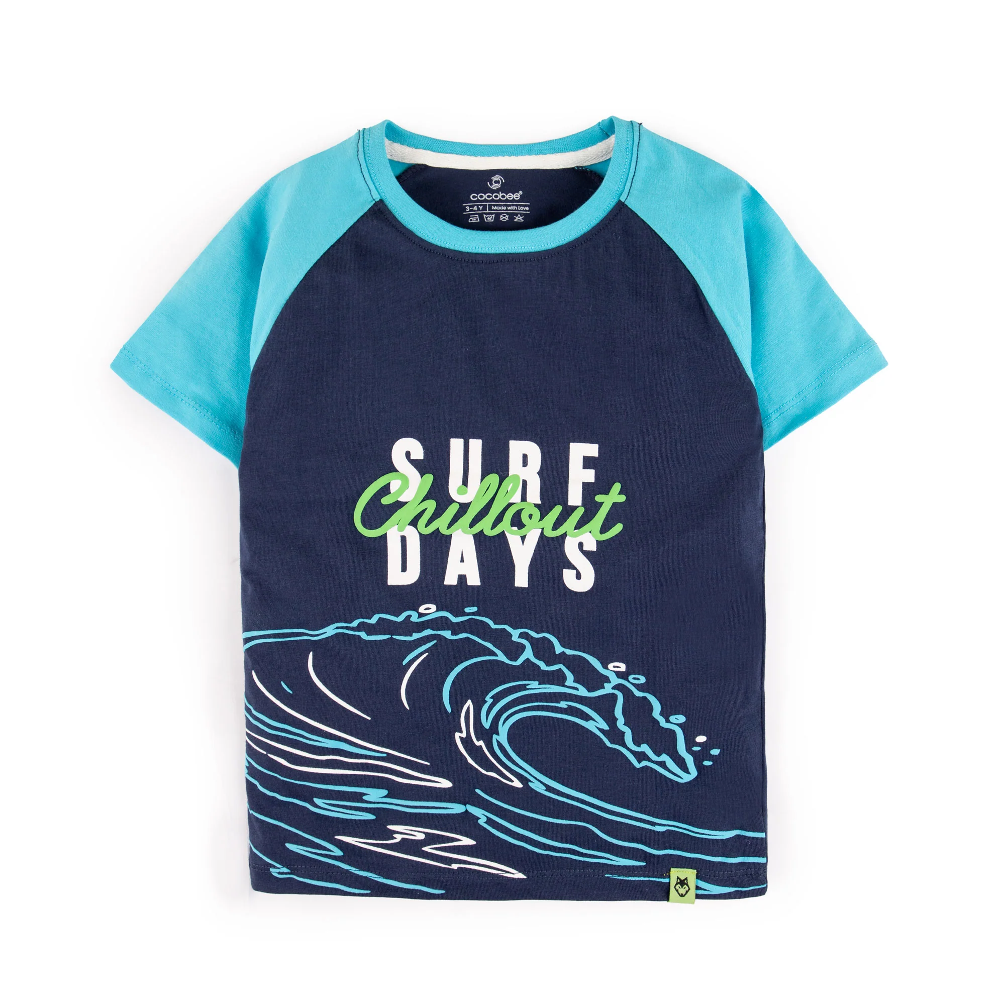 Navy Boys  Graphic-Shirt