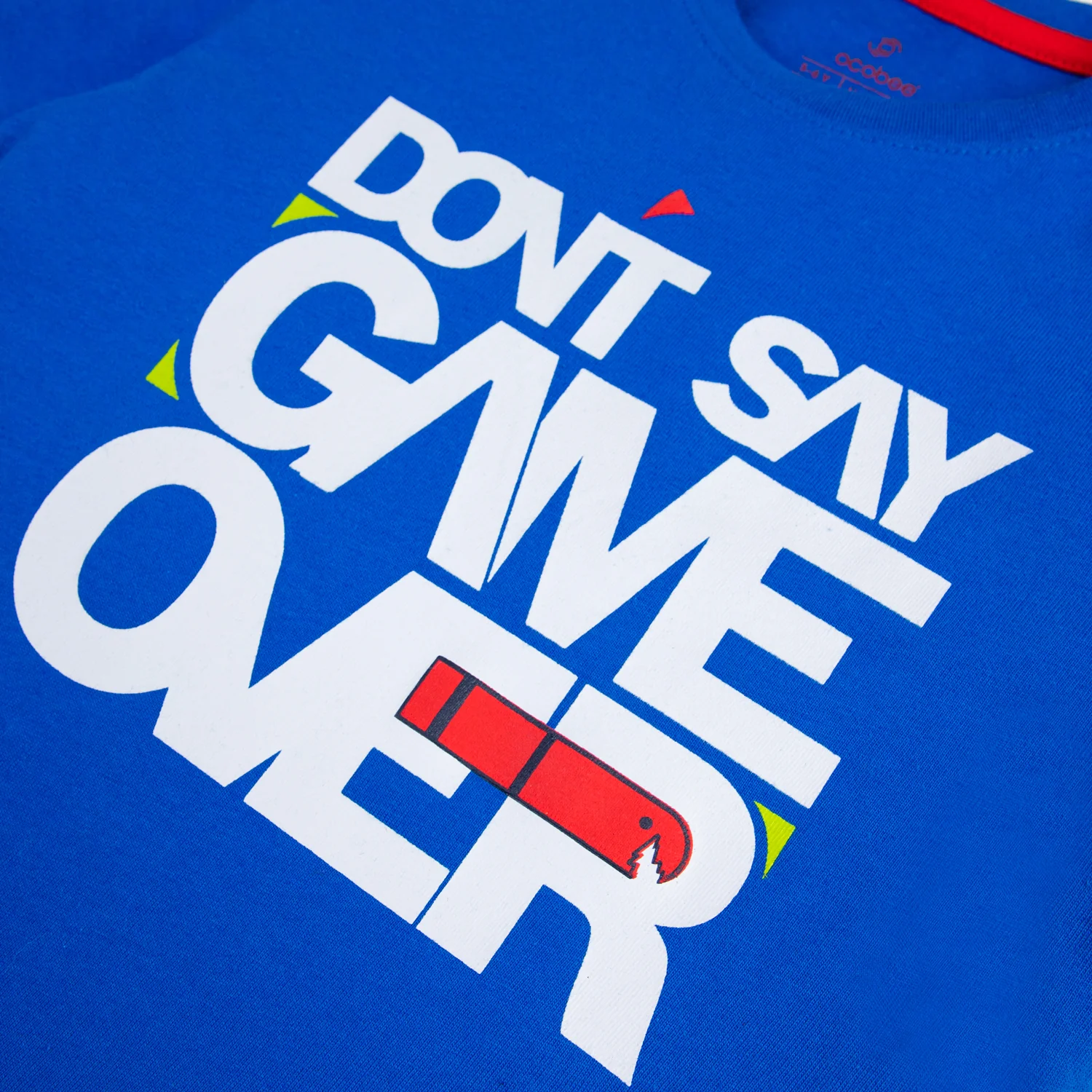 Leisure Blue Graphic Tee - Image 2