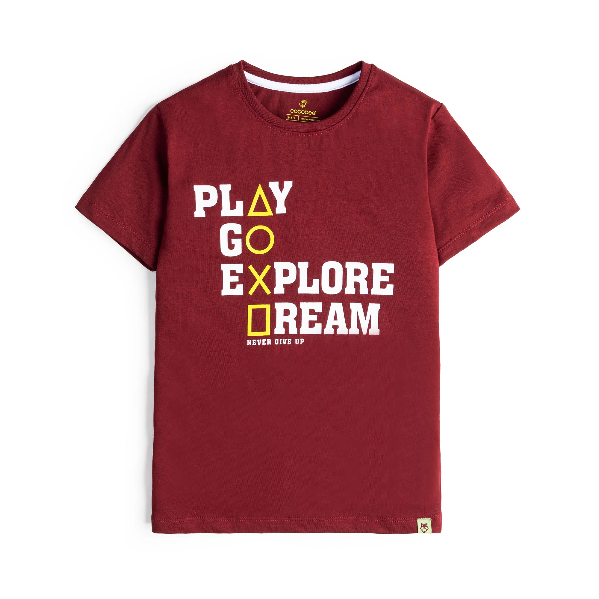 Positive Maroon T-shirt