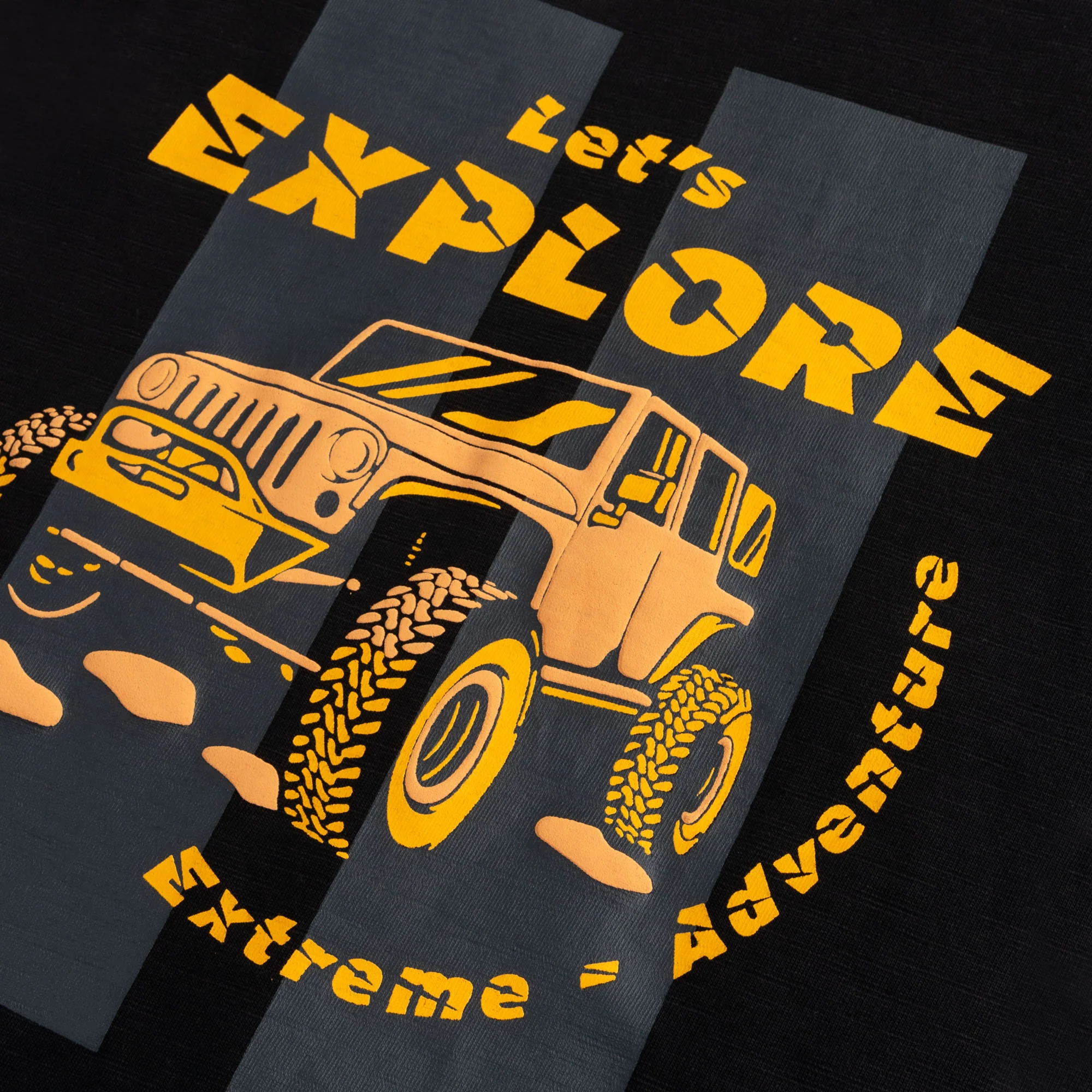 Exploring Black T-shirt - Image 2