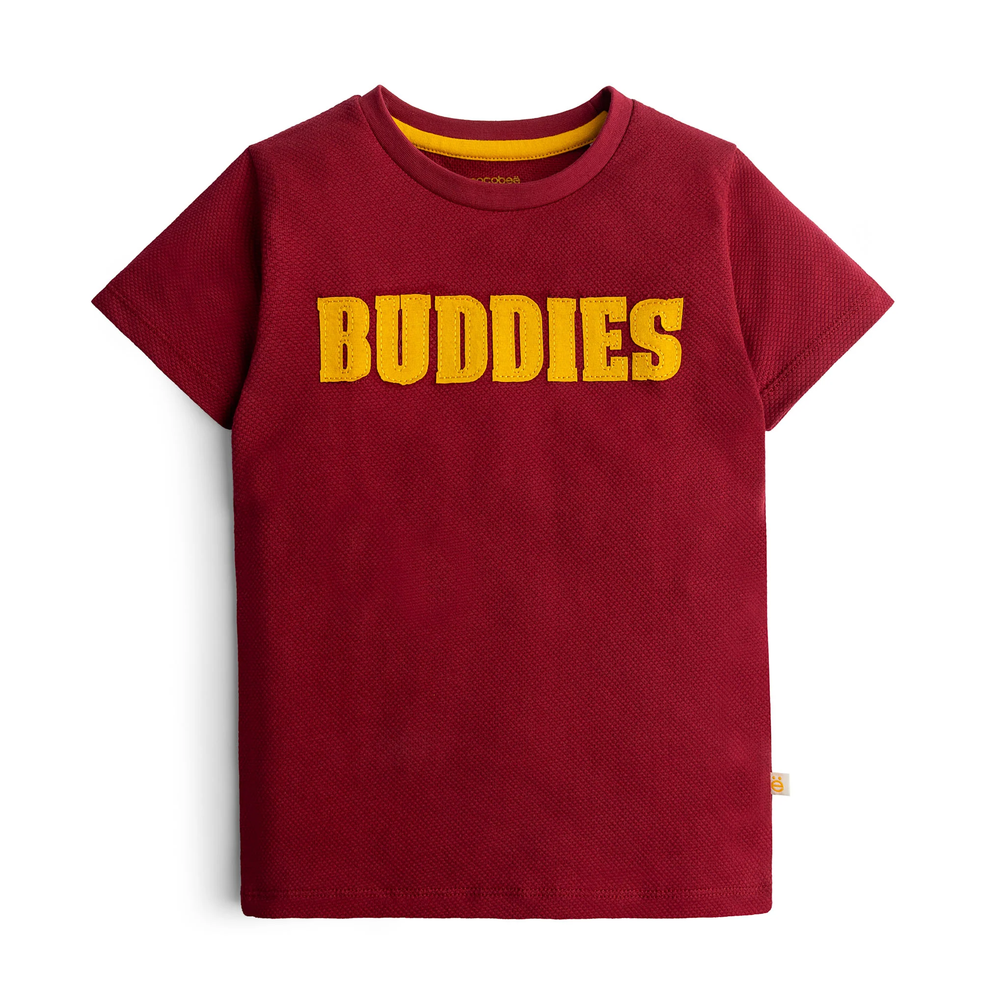 Textured Print T-shirt
