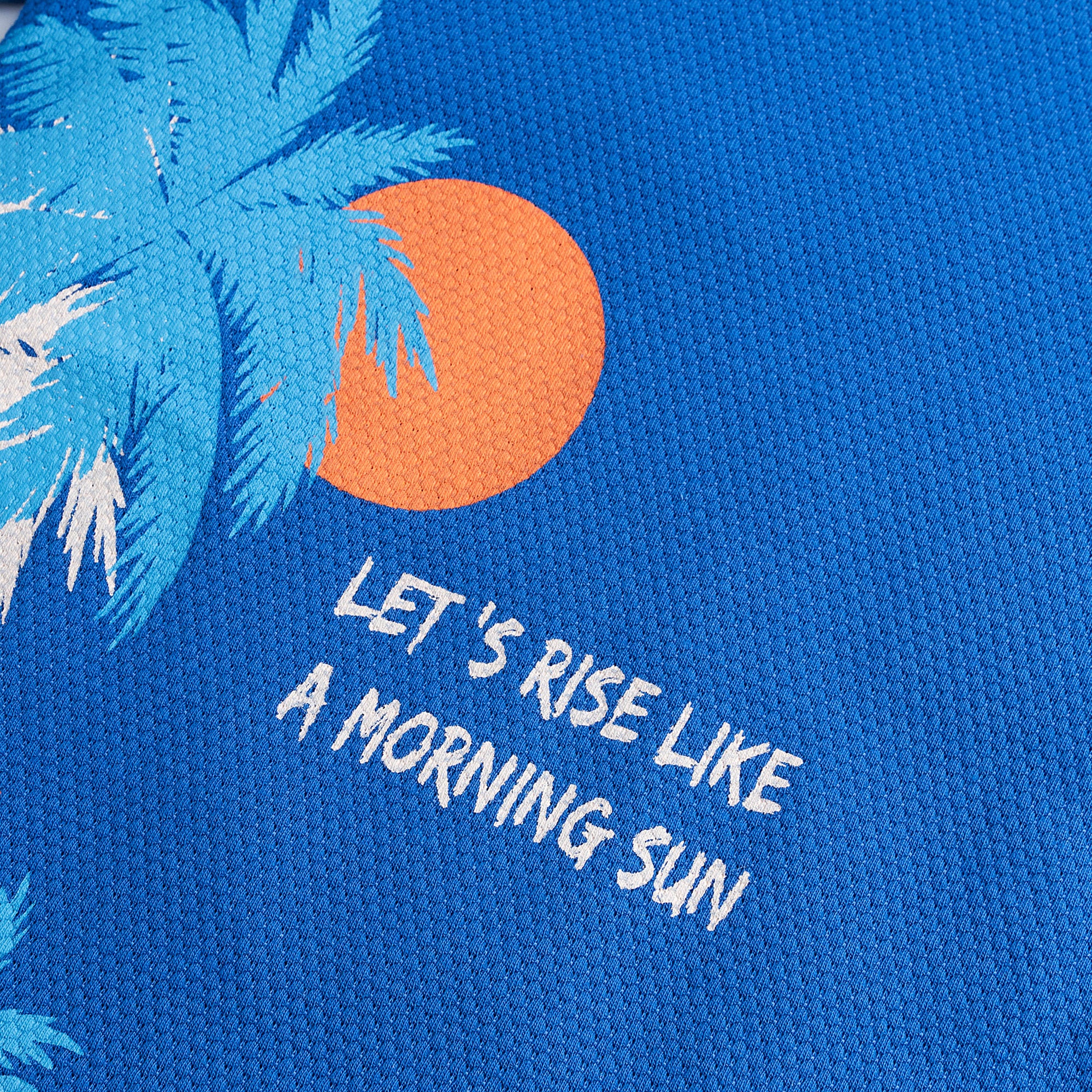 Rising Blue Printed T-Shirt - Image 2