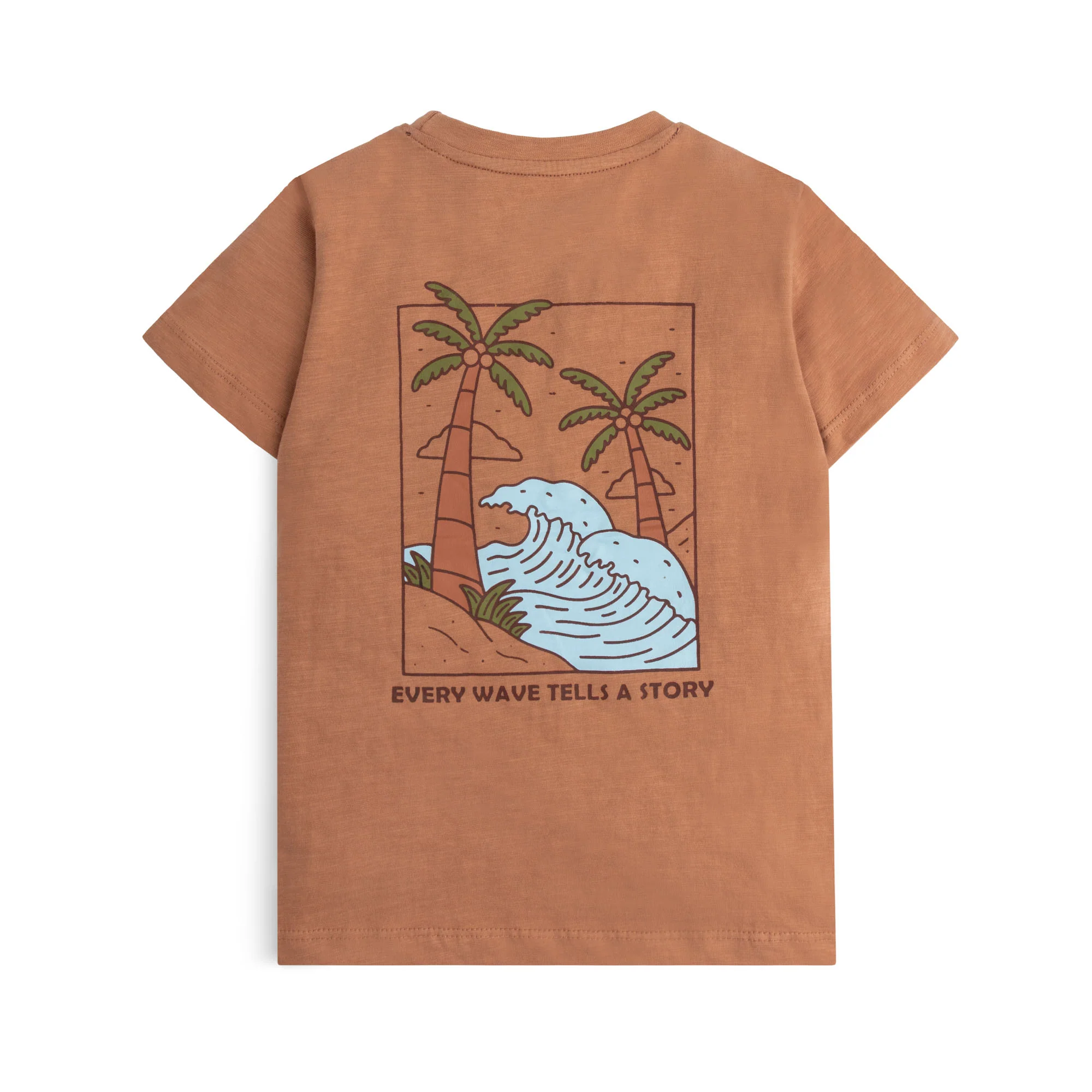 Ocean Pulse Printed T-Shirt - Image 2