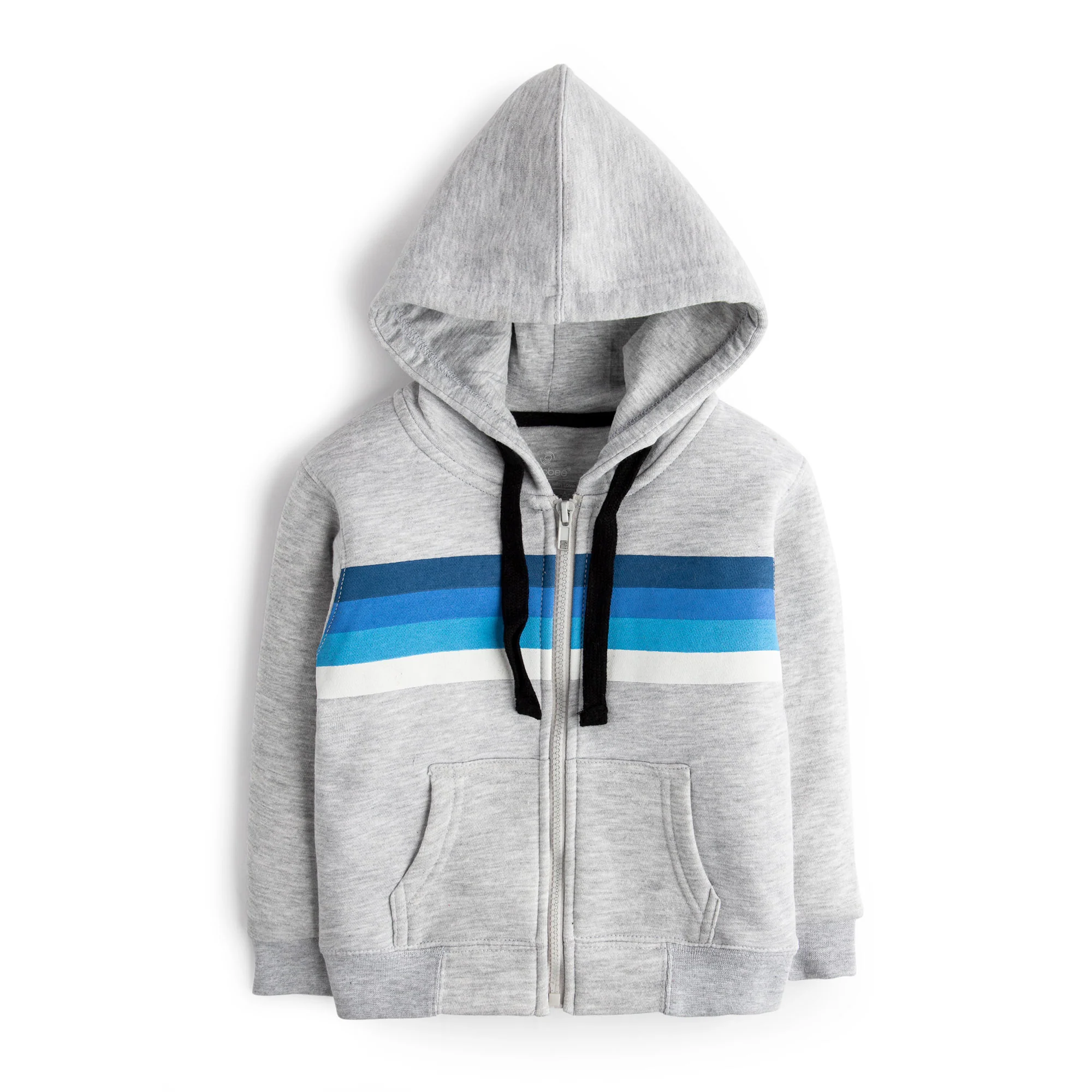 Blue Striped Hoodie