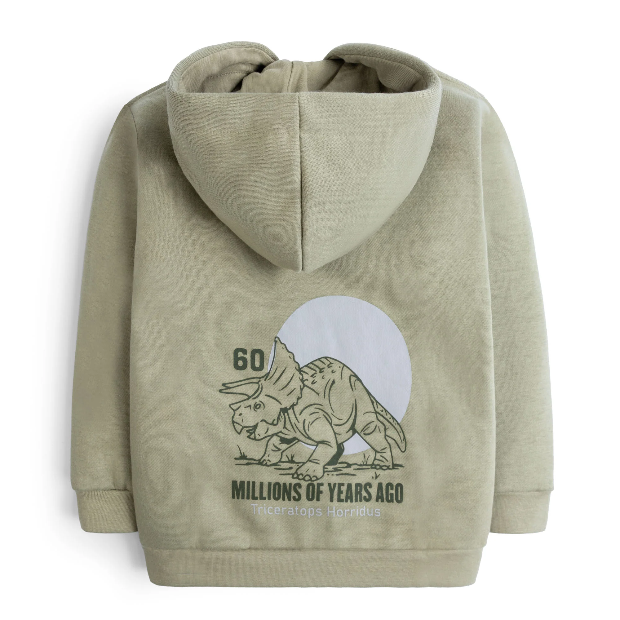 Printed Zipper Hoodie - Image 2