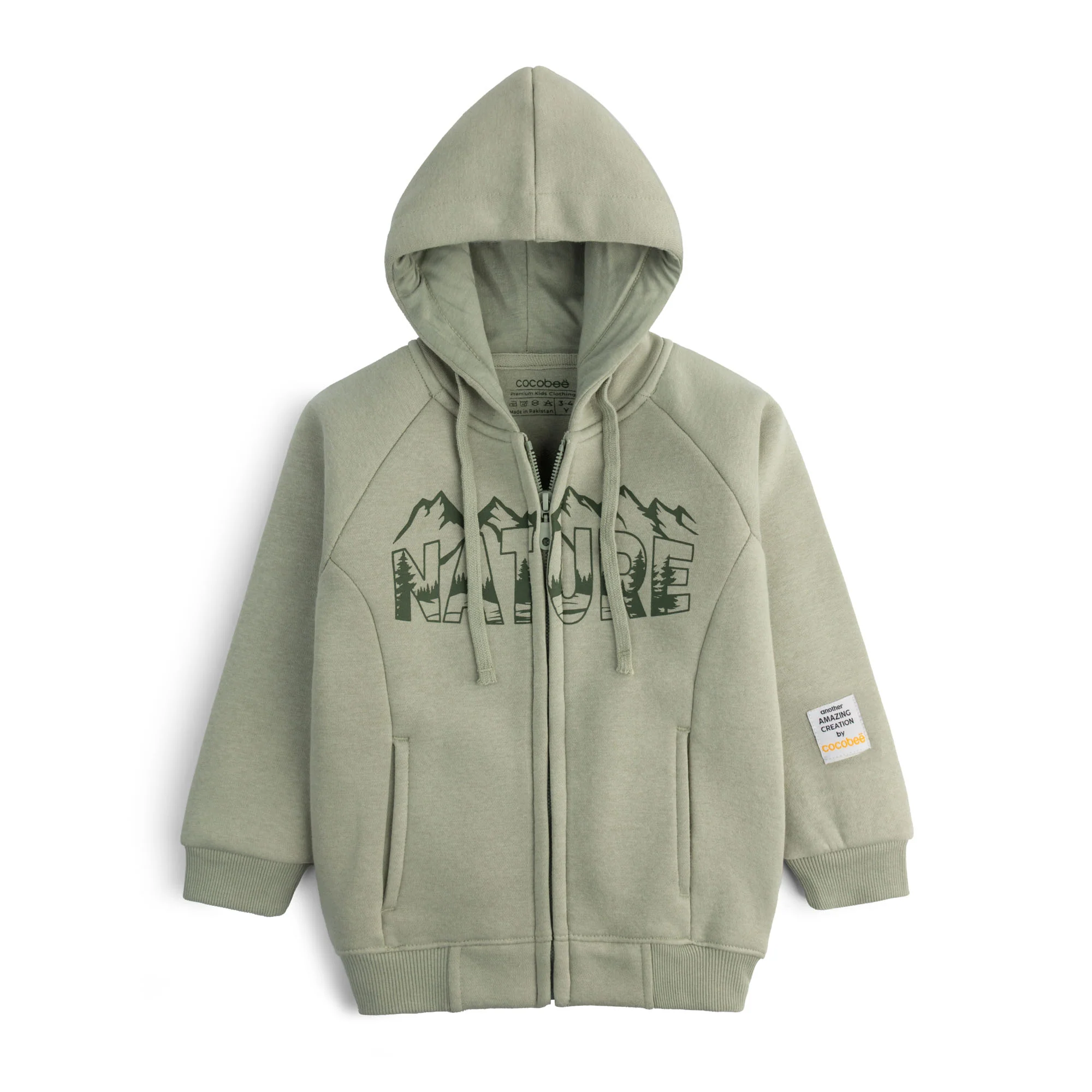 Natural Grey Classical Hoodie