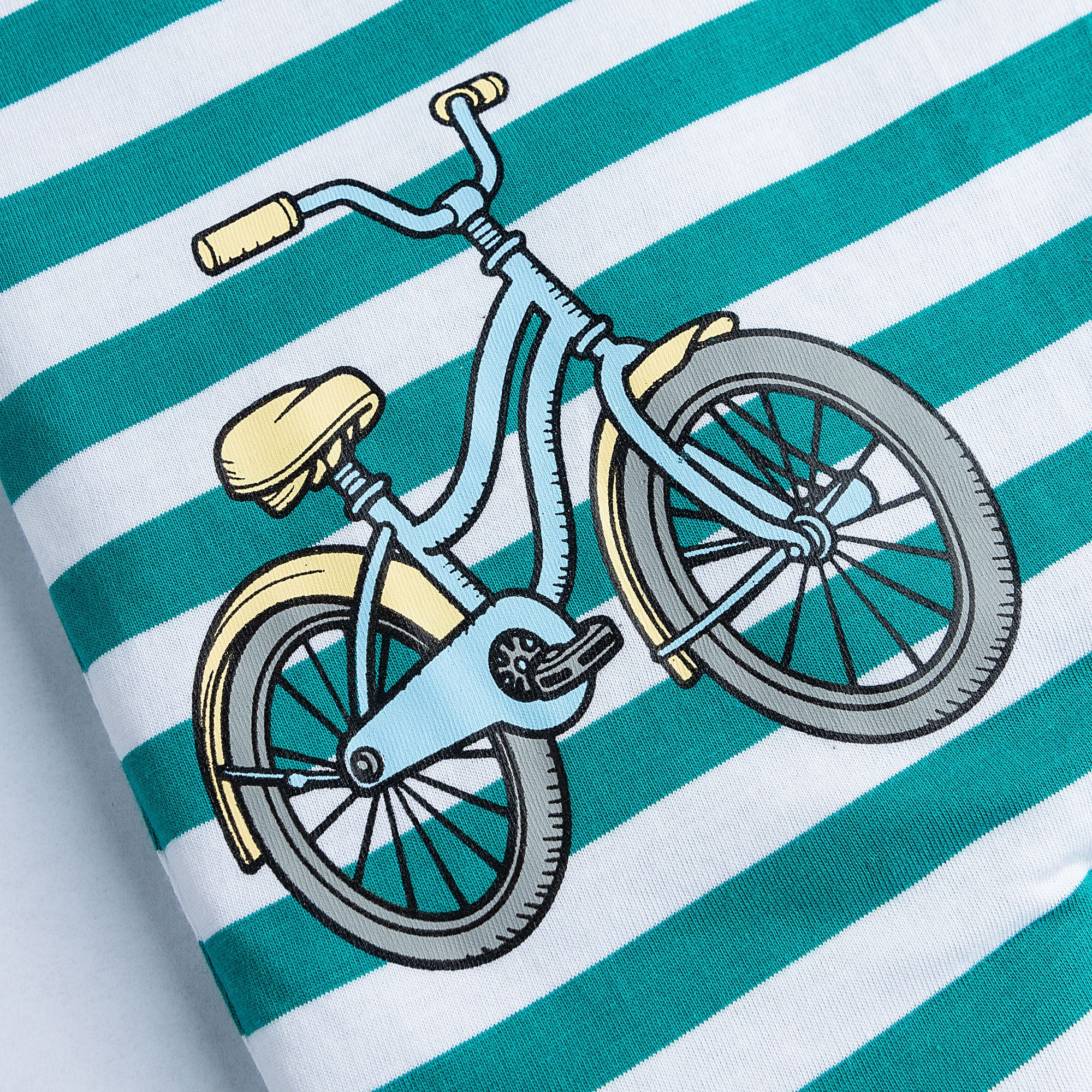 Wheelie Stripes Romper - Image 2