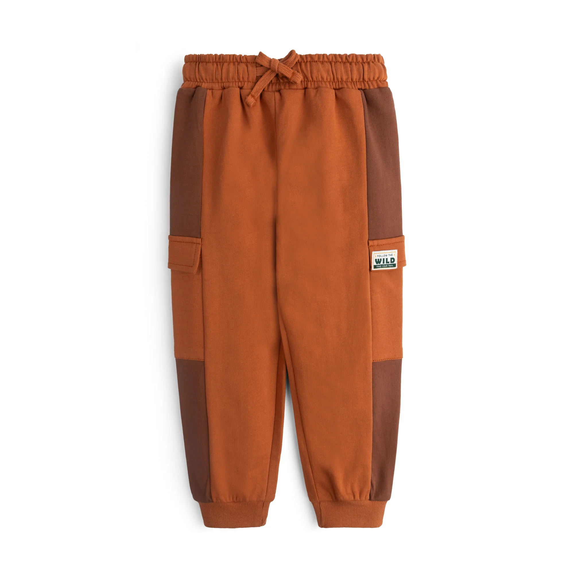Rust & Brown Cargo Joggers