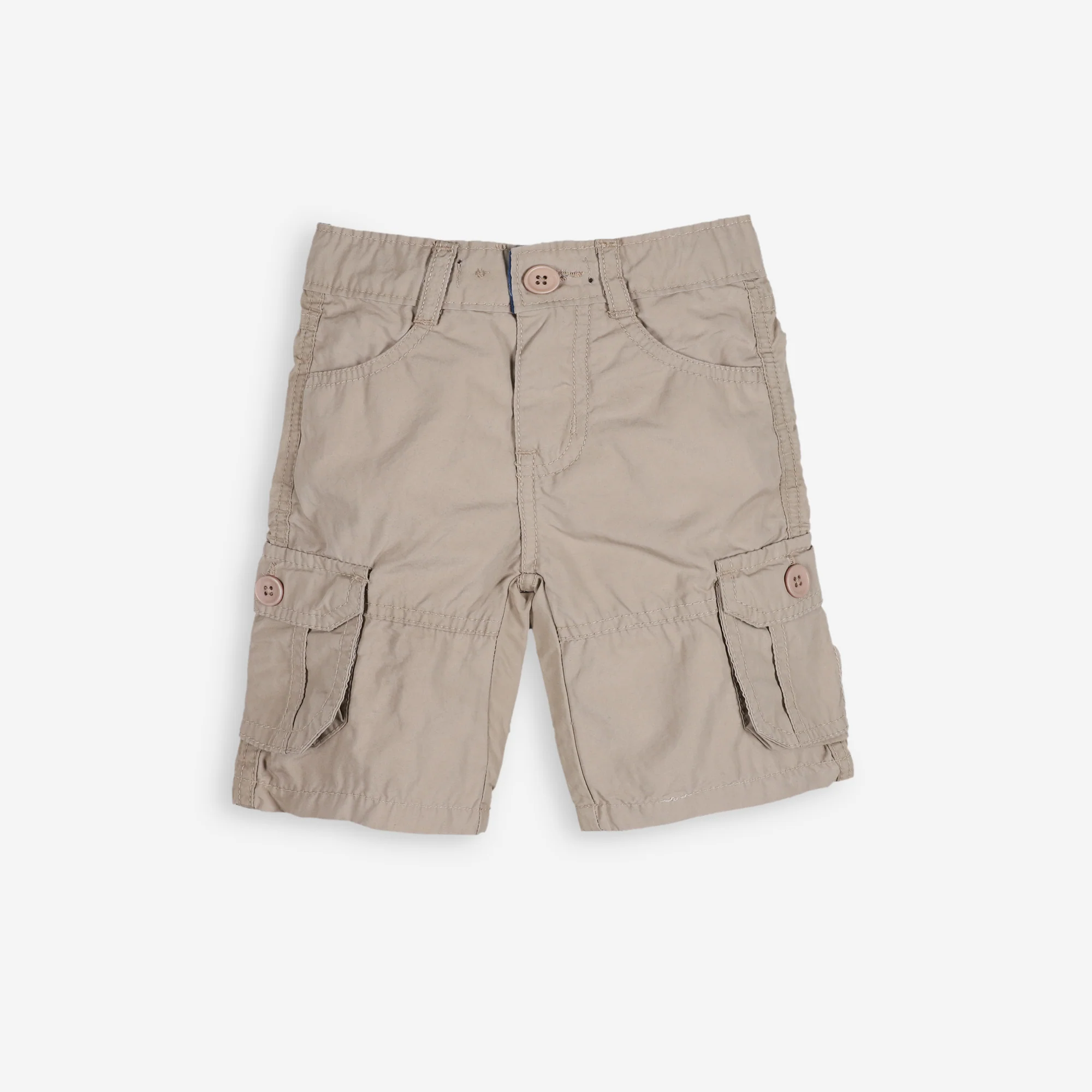 Beige cargo shorts