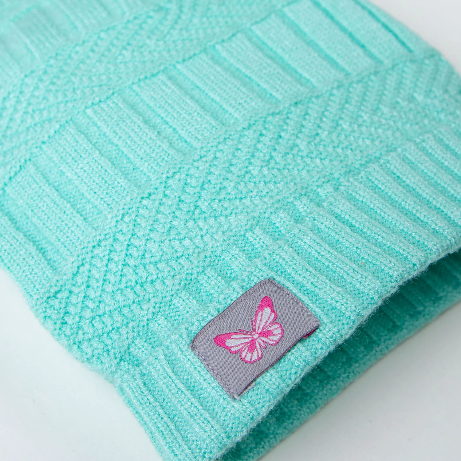 Texture Knitted Beanie - Image 2