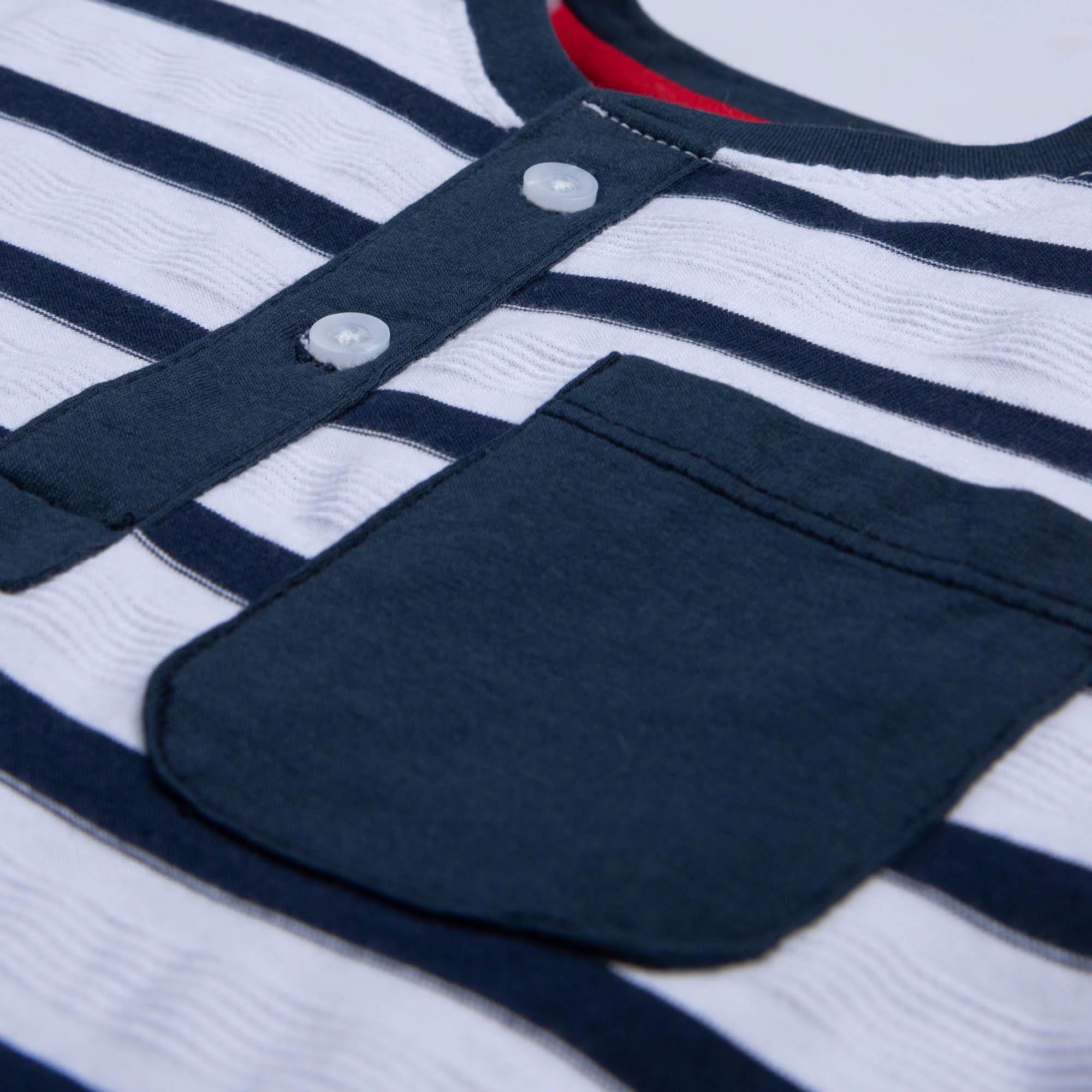 Striper Henley T-shirt - Image 2