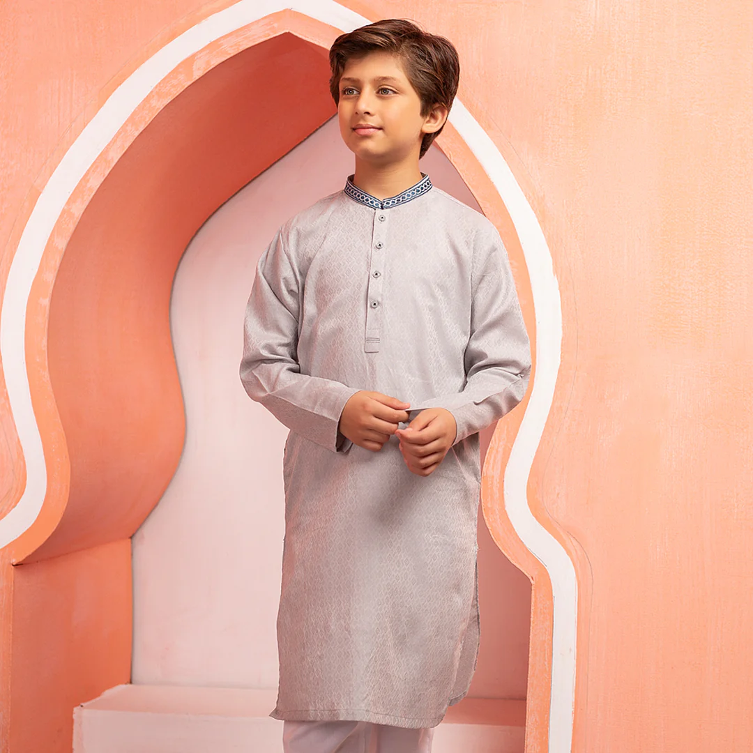 Magnetic Grey Kurta