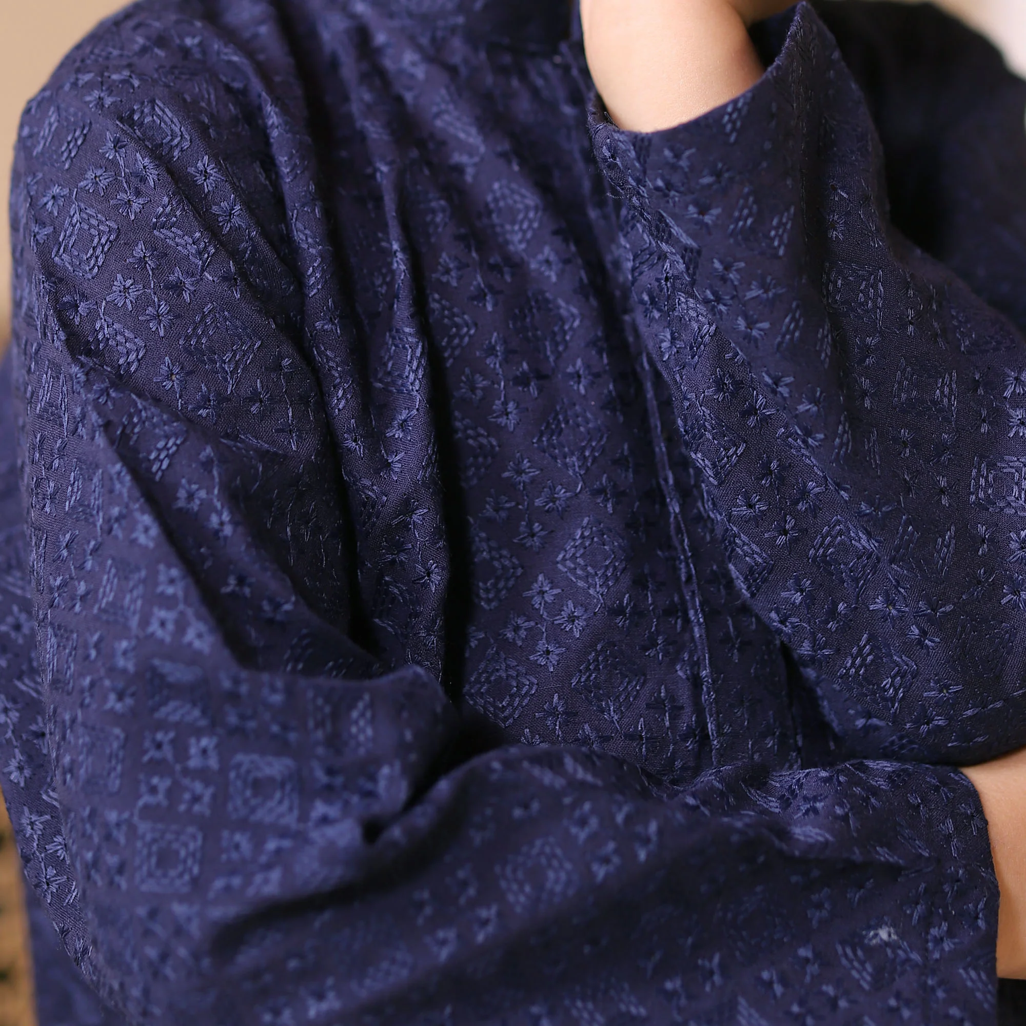Deep Sapphire Kurta - Image 3