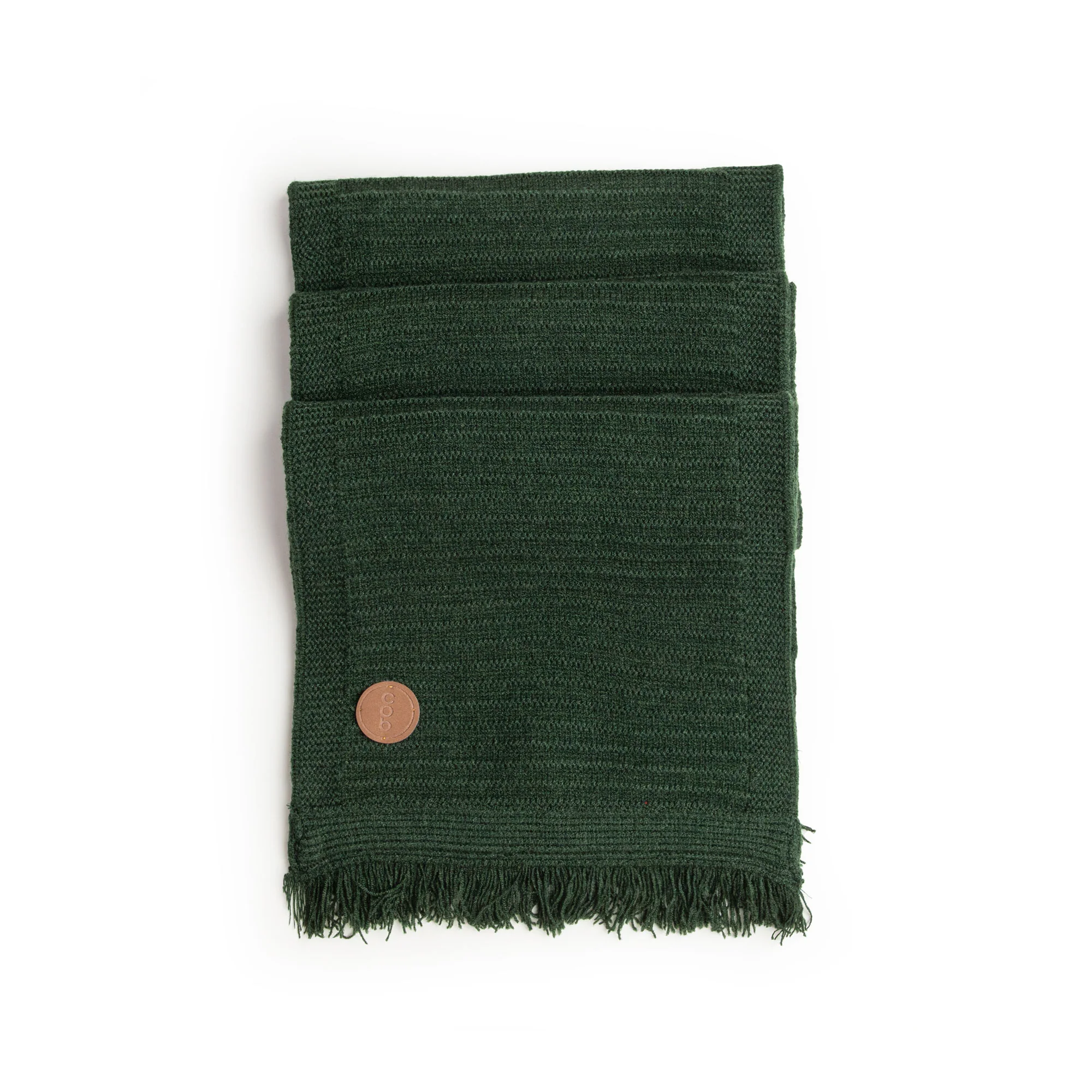 Green Sward Knitted Muffler