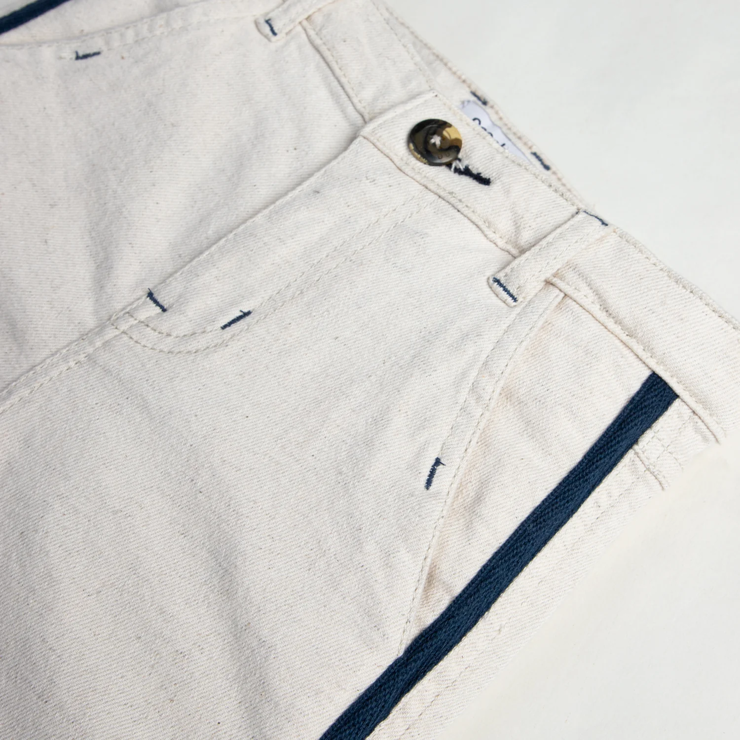 Solid print Cotton Short - Image 3
