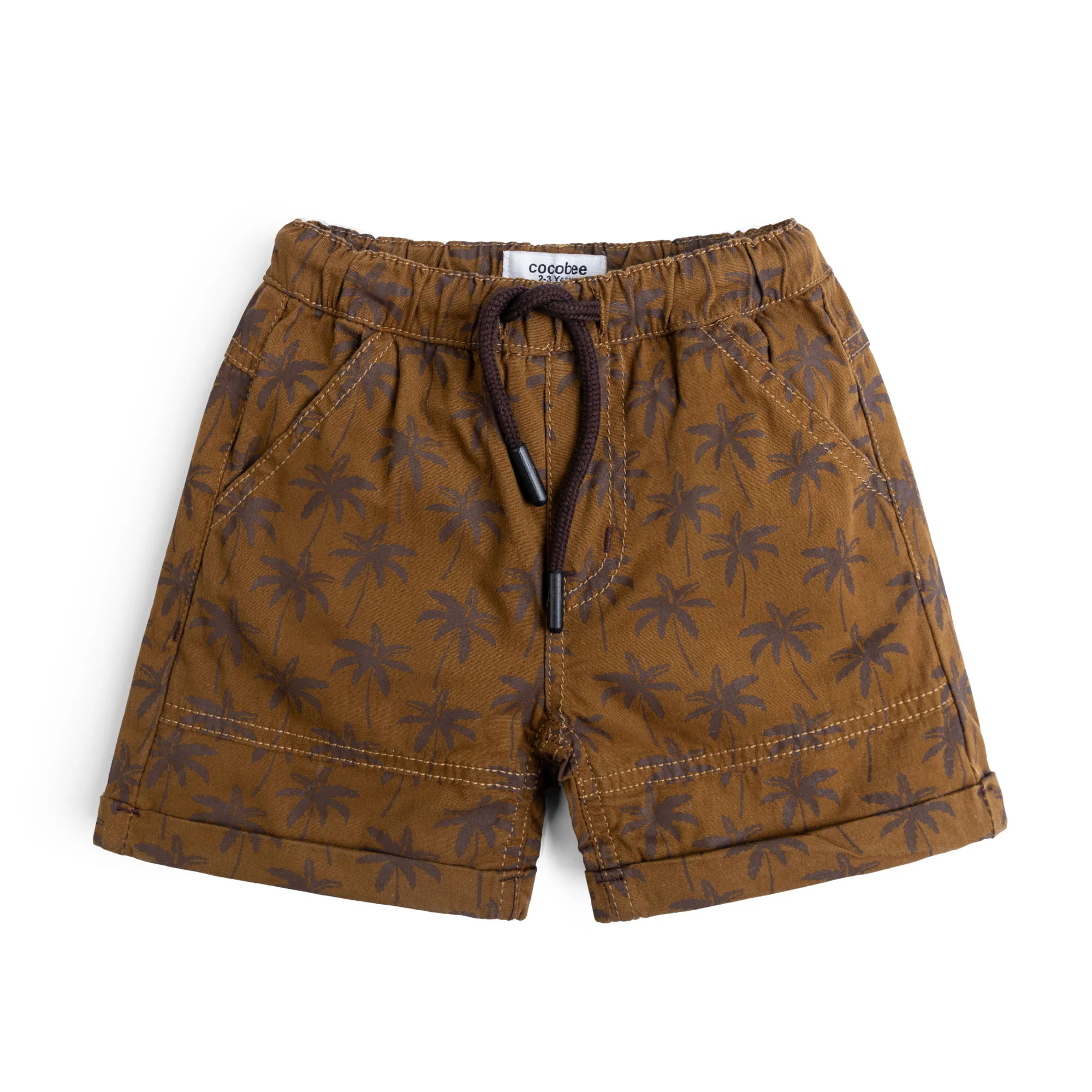 Printed Camel Short