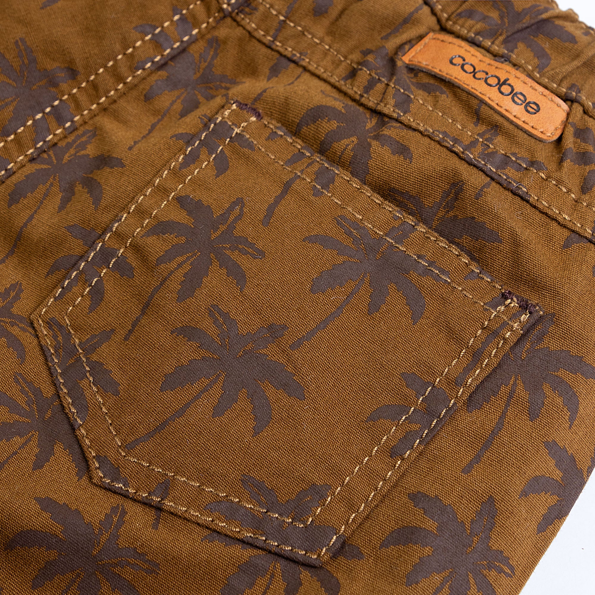 Printed Camel Short - Image 3