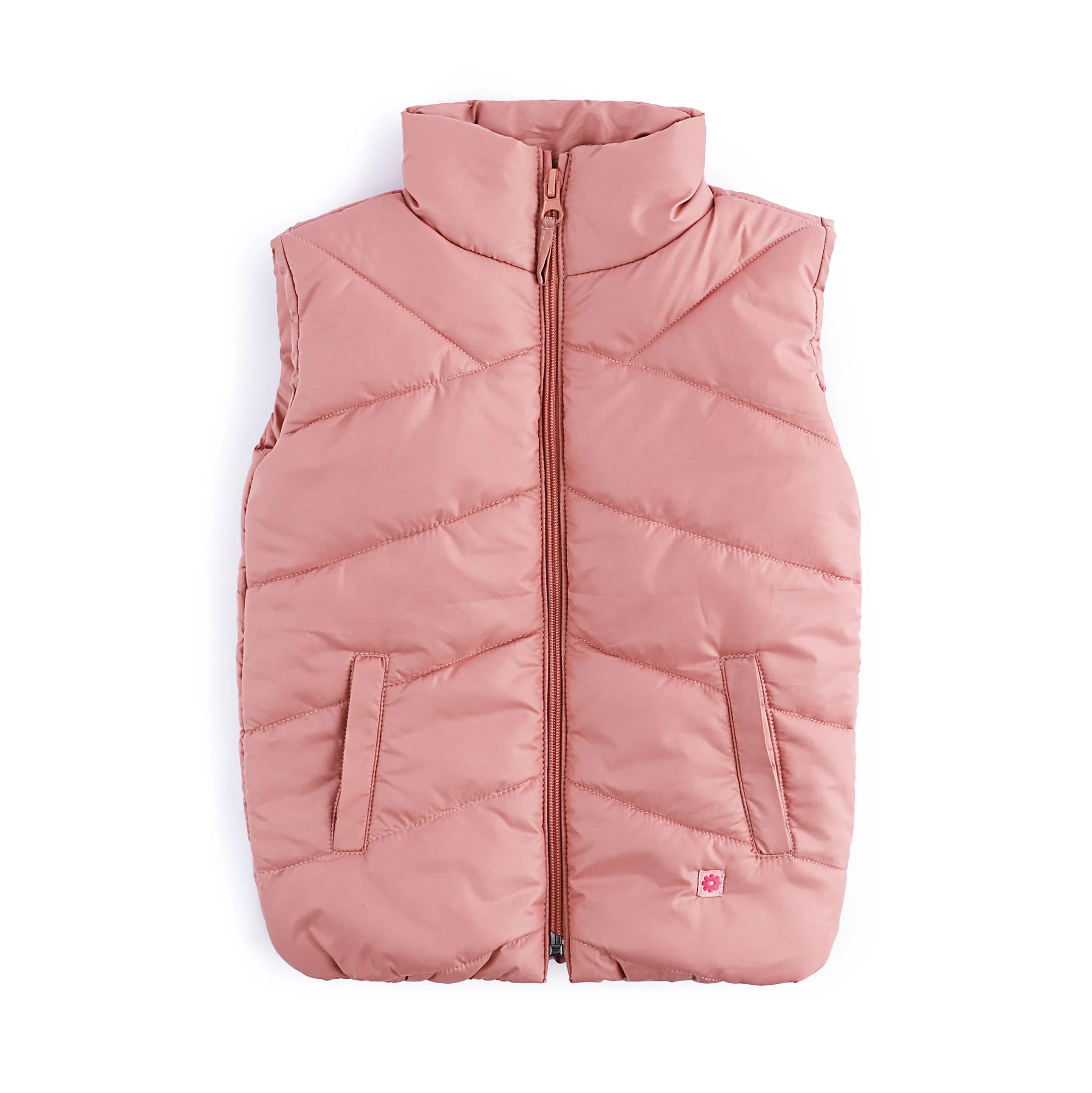 Pink Puffer Gilet