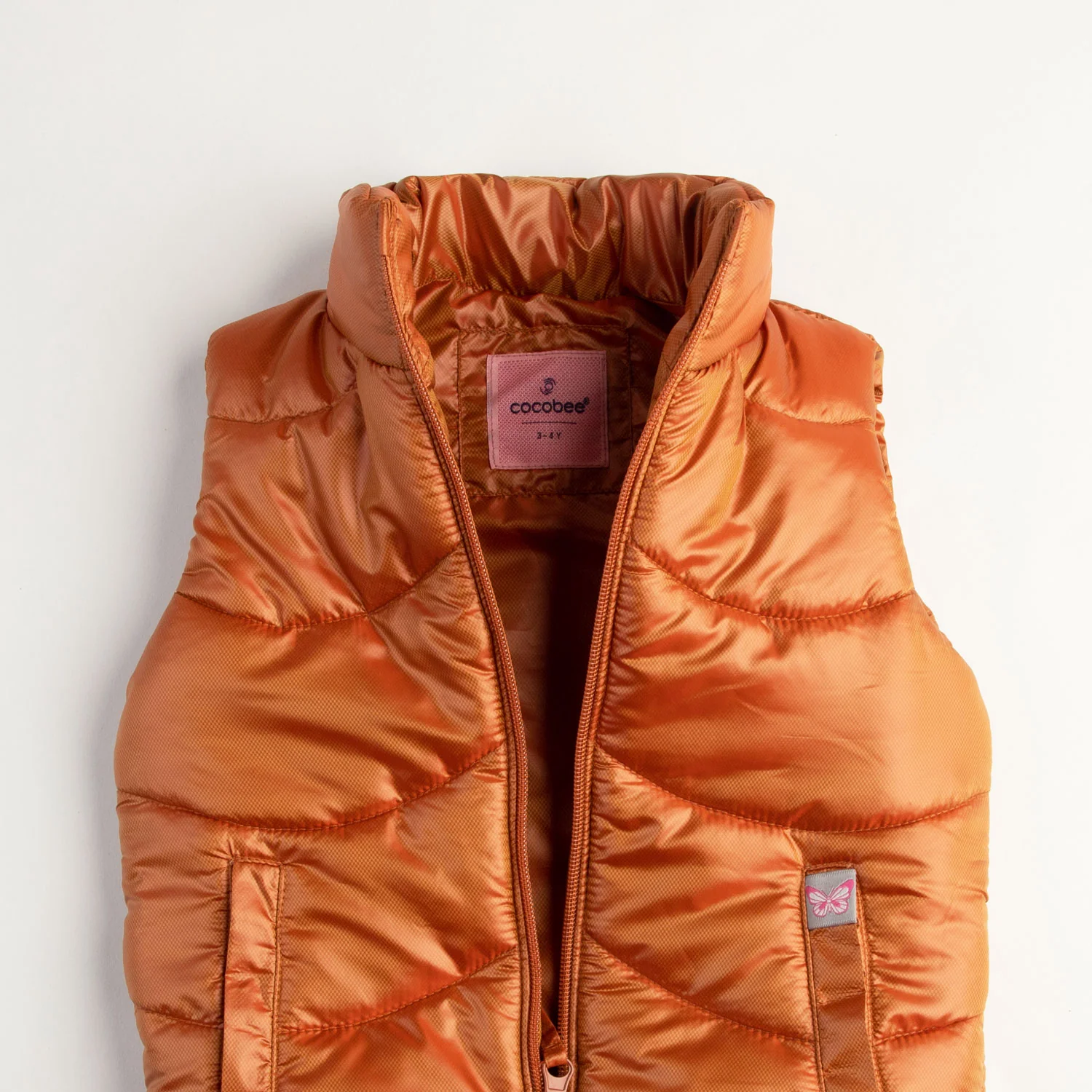 Orangina Puffer Gilet - Image 2