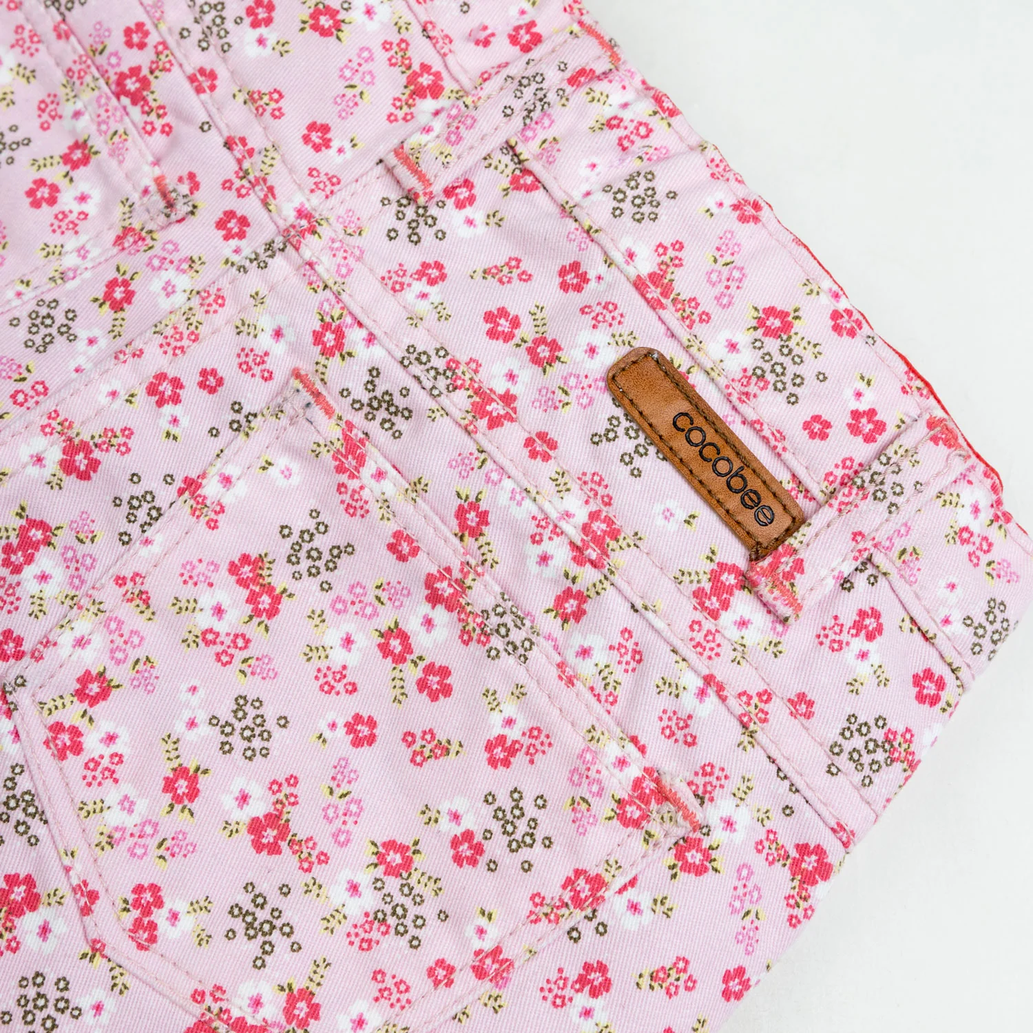 Pink Shadow Cotton Short - Image 3